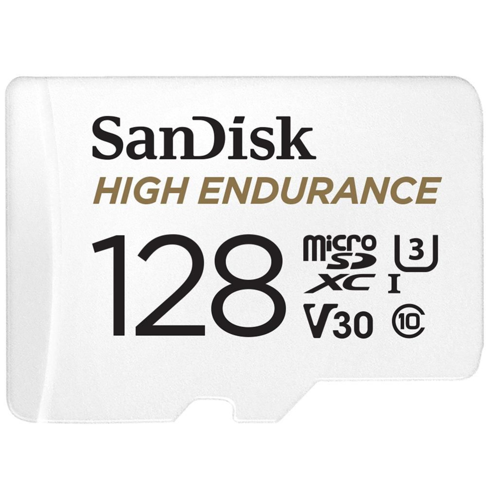 SanDisk 128GB High Endurance White UHS-I U3 Class 10 V30