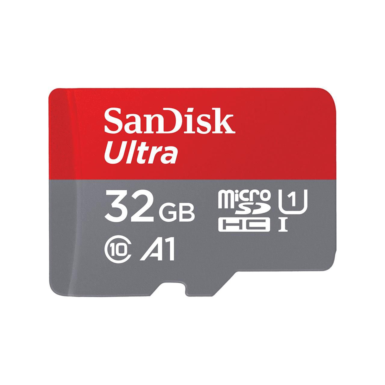 SanDisk Ultra MicroSD 32 GB MicroSDHC Class 10 UHS-I 120 MB-s Grey Red