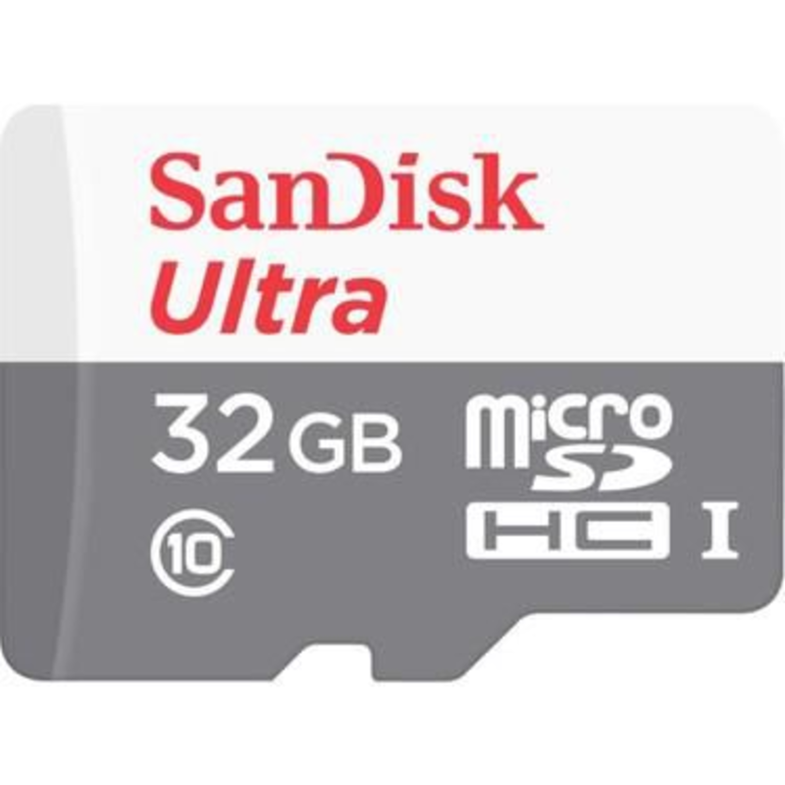 SanDisk SDSQUNR-032G-GN3MN 32 GB MicroSDHC Class 10 Class 1 U1 Grey White
