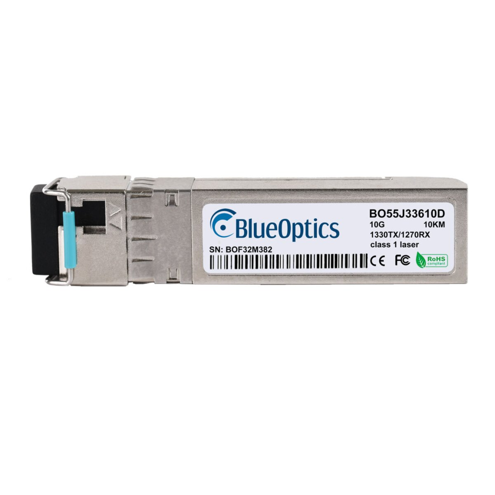 BlueOptics Alcatel Nokia SFP-10G-BX-D Compatible SFP+ BO55J33610D