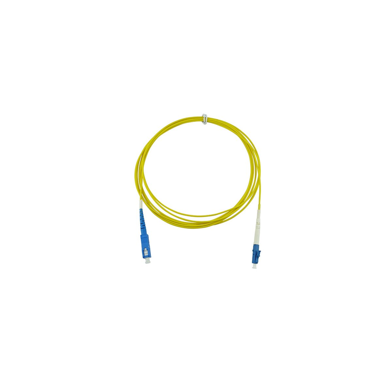 BlueOptics Simplex Fibre Optic Patch Cable LC-UPC/SC-UPC Single Mode 1 Metre