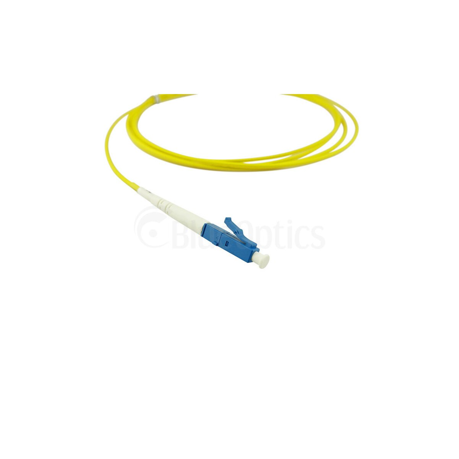 BlueOptics Fiber Optic Patch Cord LC/UPC SC/APC SM OS2 Yellow 25,0m