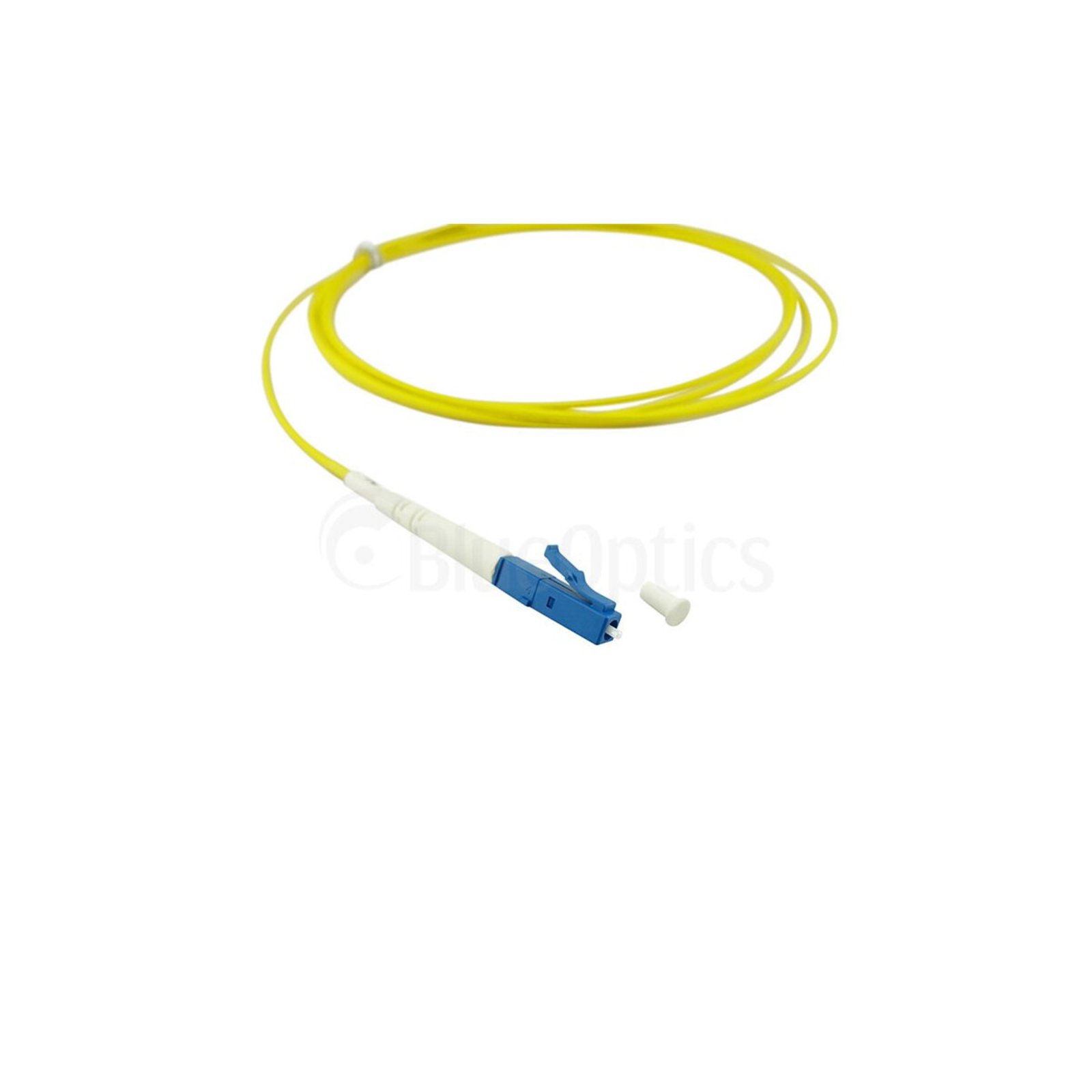BlueOptics Fiber Optic Patch Cord LC/UPC SC/APC SM OS2 Yellow 25,0m
