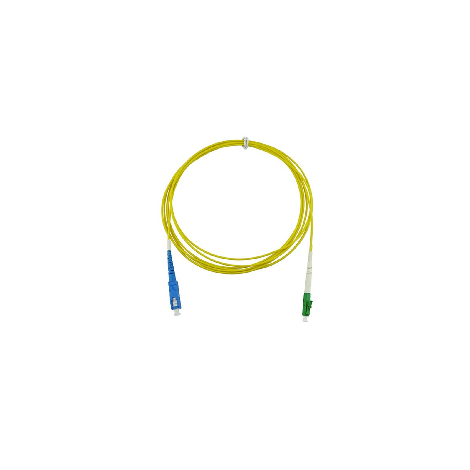 BlueOptics Simplex Fiber Optic Patch Cable LC/APC-SC/UPC Single-mode 50 Meters