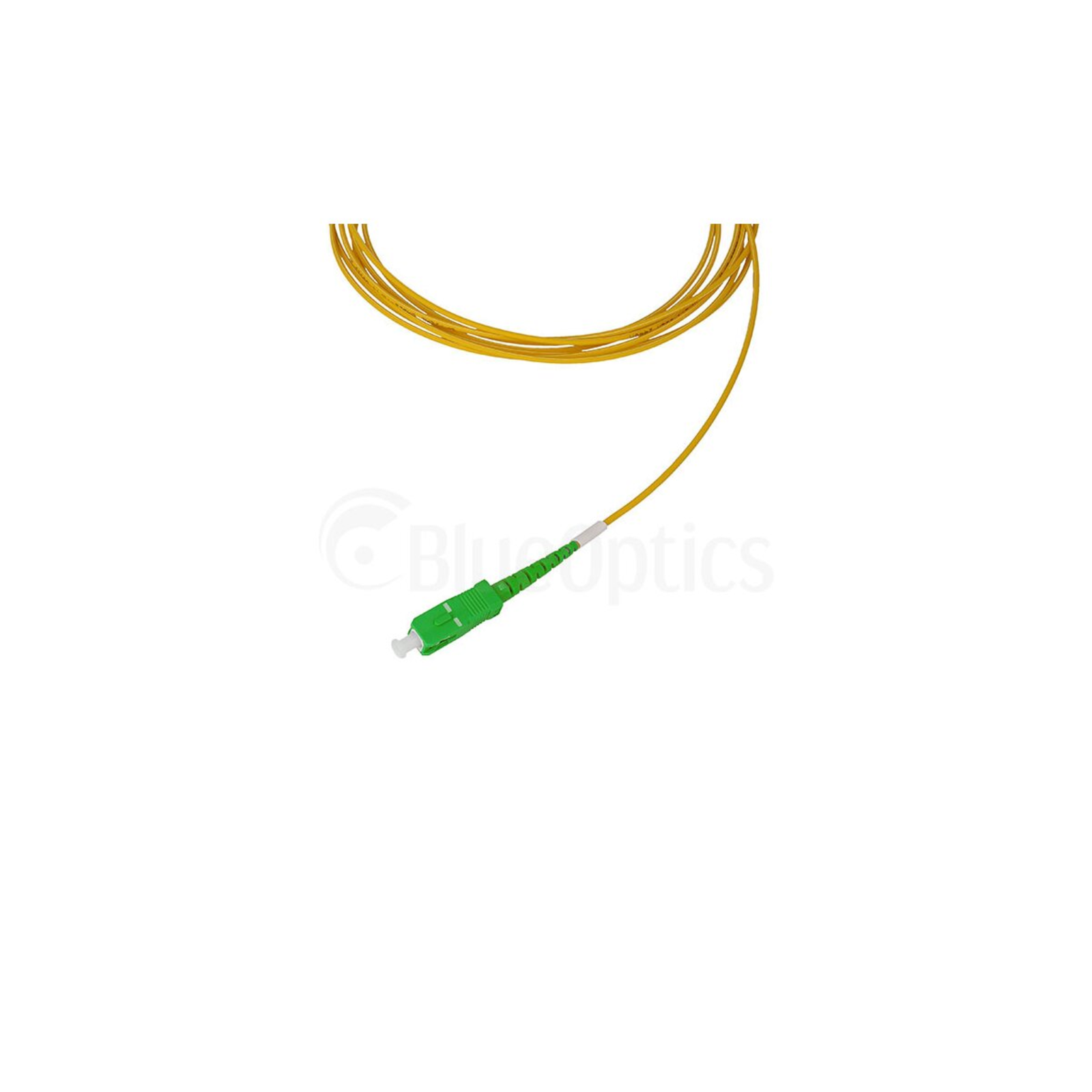 BlueOptics Simplex Fiber Optic Patch Cable SC-APC/SC-APC Single-mode 20 Meters