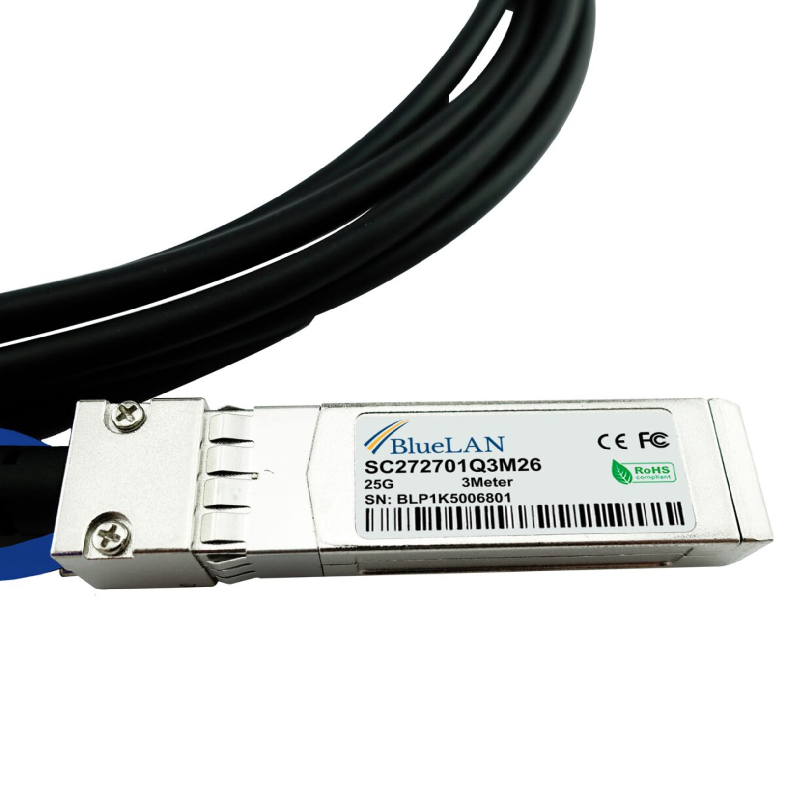 BlueOptics Planet SFP28-DAC-2M Compatible BlueLAN DAC SFP28 SC272701Q2M30