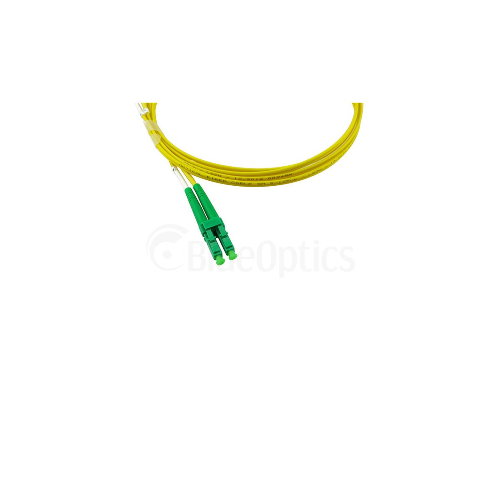 BlueOptics Duplex Fibre Optic Patch Cable LC-UPC/LC-APC Singlemode 1 Metre