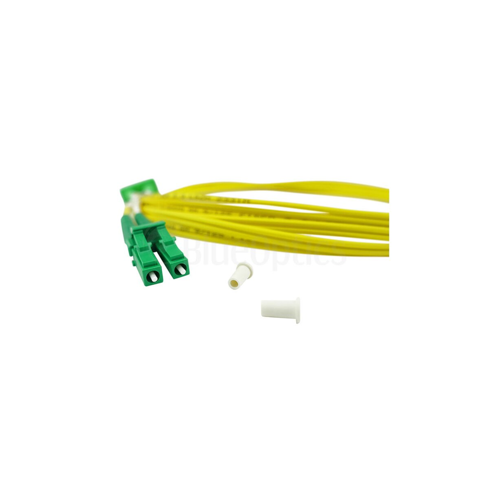 BlueOptics Duplex Fibre Optic Patch Cable LC-APC/SC-APC Singlemode 5 Metres