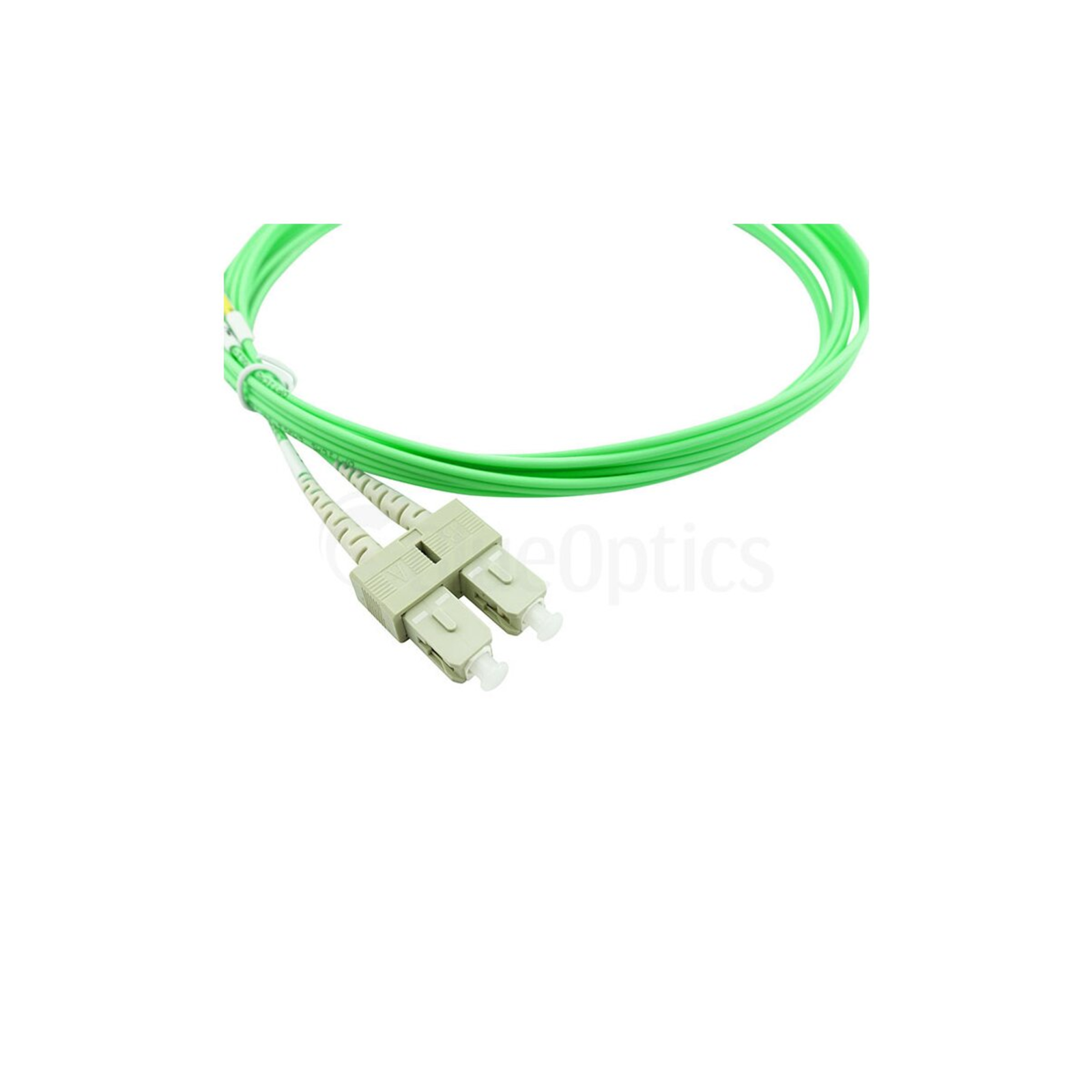 BlueOptics Duplex Fiber Optic Patch Cable LC-SC Multimode OM5 30m