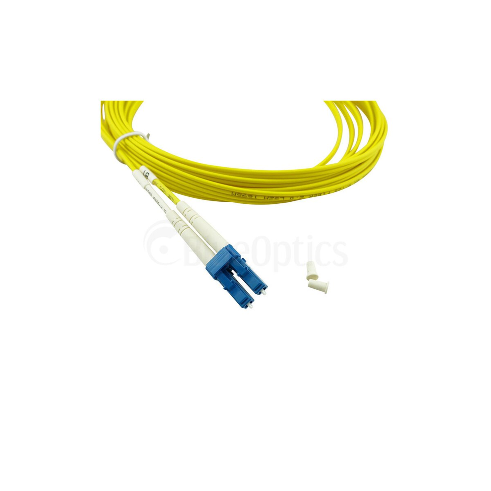 BlueOptics Duplex Fibre Optic Patch Cable LC-UPC/ST-PC Singlemode 3 Metres