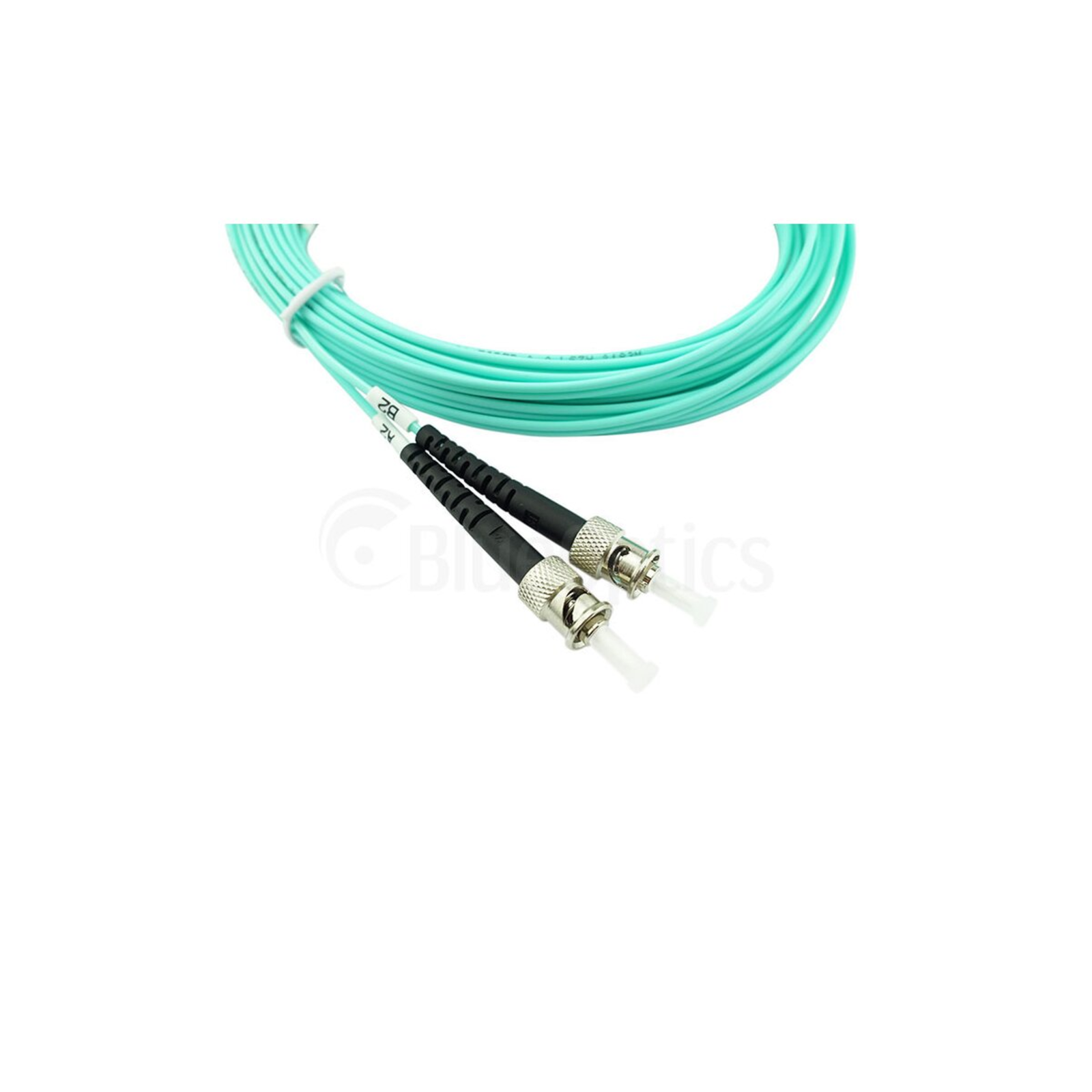 BlueOptics Duplex Fiber Optic Patch Cable LC-ST Multimode OM3 30m