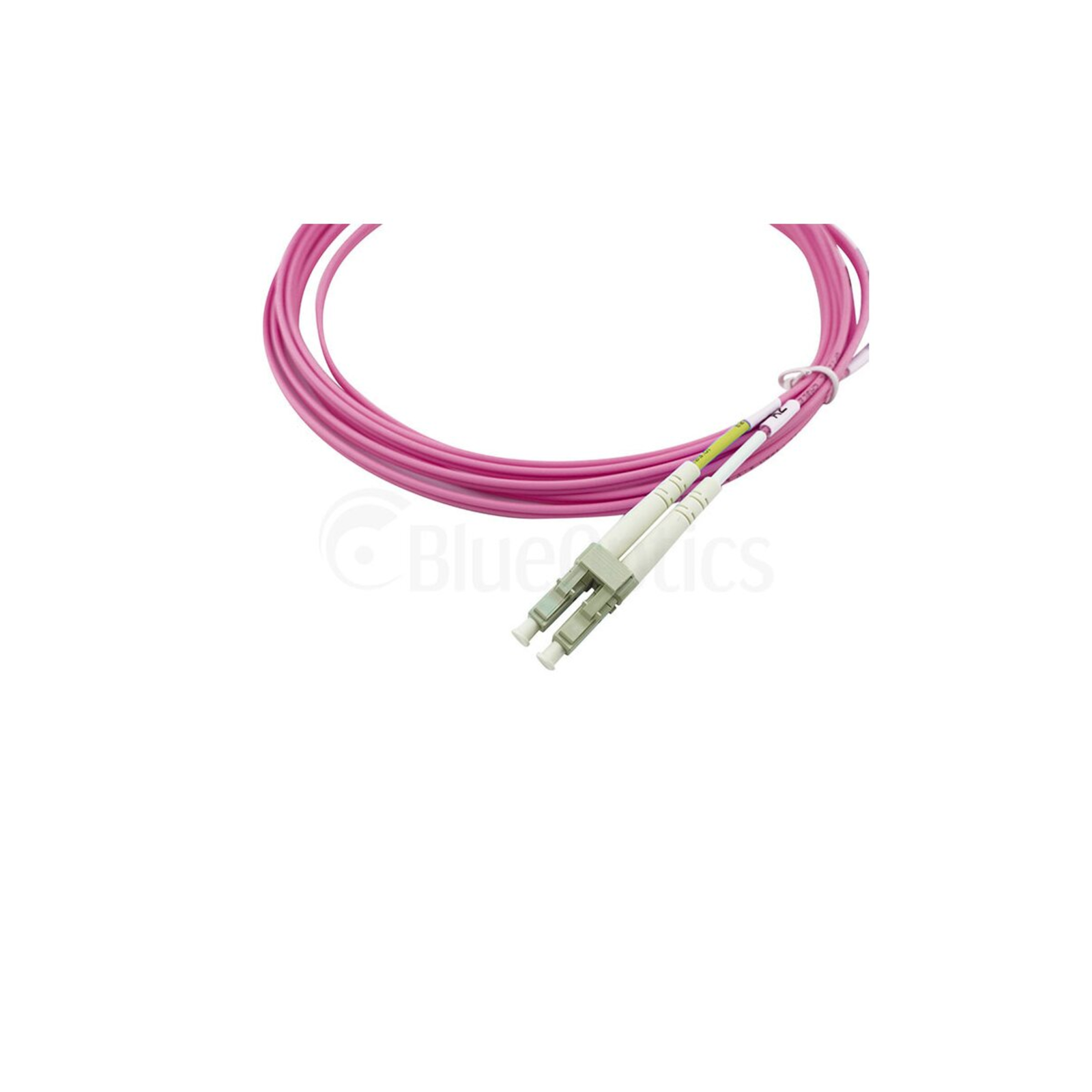 BlueOptics Duplex Fibre Optic Patch Cable LC-ST Multimode OM4 5 Metres