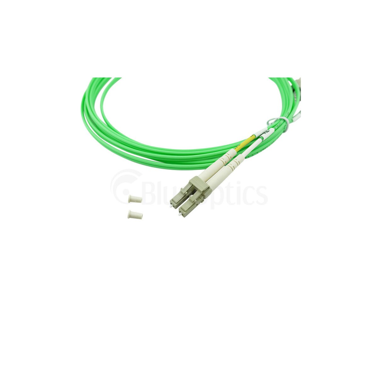 BlueOptics Duplex Fiber Optic Patch Cable LC-ST Multimode OM5 10 Meters