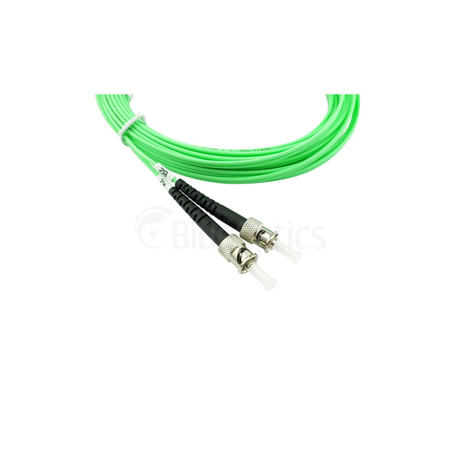 BlueOptics Duplex Fibre Optic Patch Cable LC-ST Multimode OM5 1 Metre