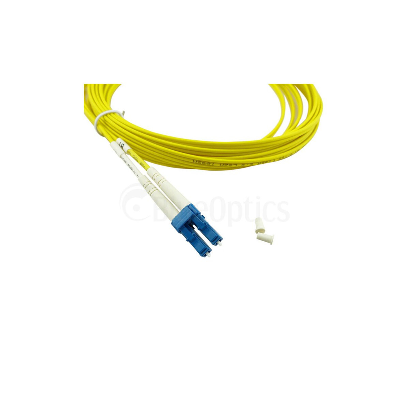 BlueOptics Duplex Fiber Optic Patch Cable LC-UPC/E2000-UPC Singlemode 20 Meters