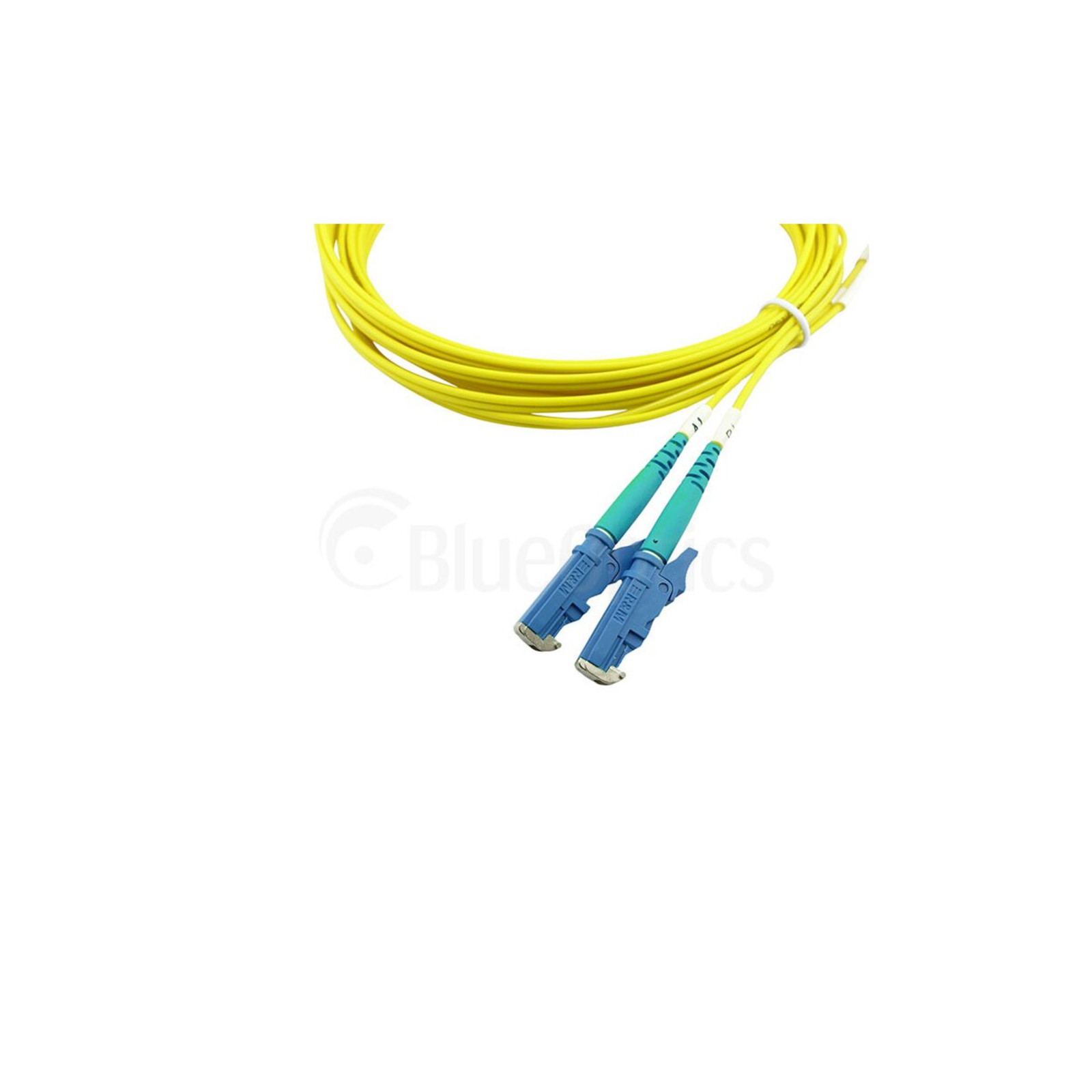 BlueOptics Duplex Fiber Optic Patch Cable LC-UPC/E2000-UPC Singlemode 20 Meters