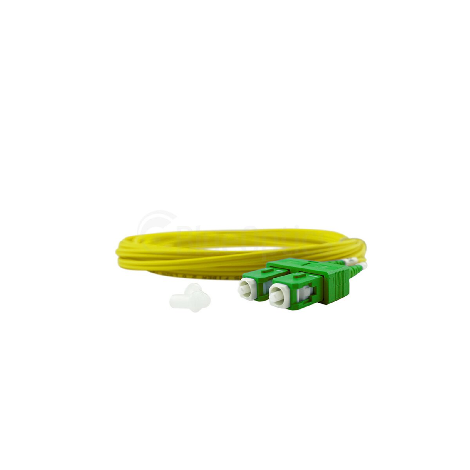 BlueOptics Duplex Fibre Optic Patch Cable SC-APC/SC-APC Singlemode 3 Metres