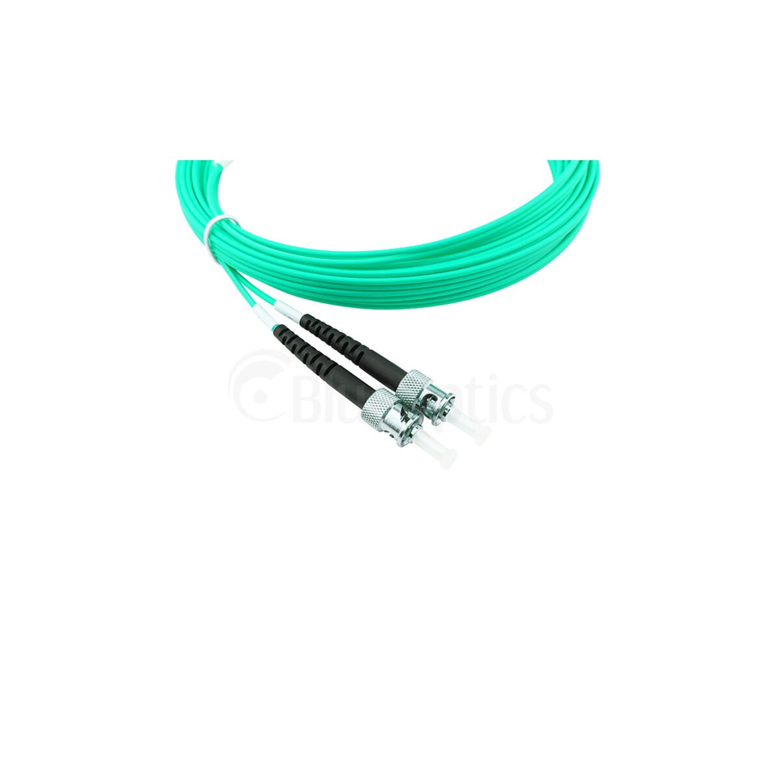 BlueOptics Duplex Fibre Optic Patch Cable SC-ST Multimode OM3 0.5 Metres