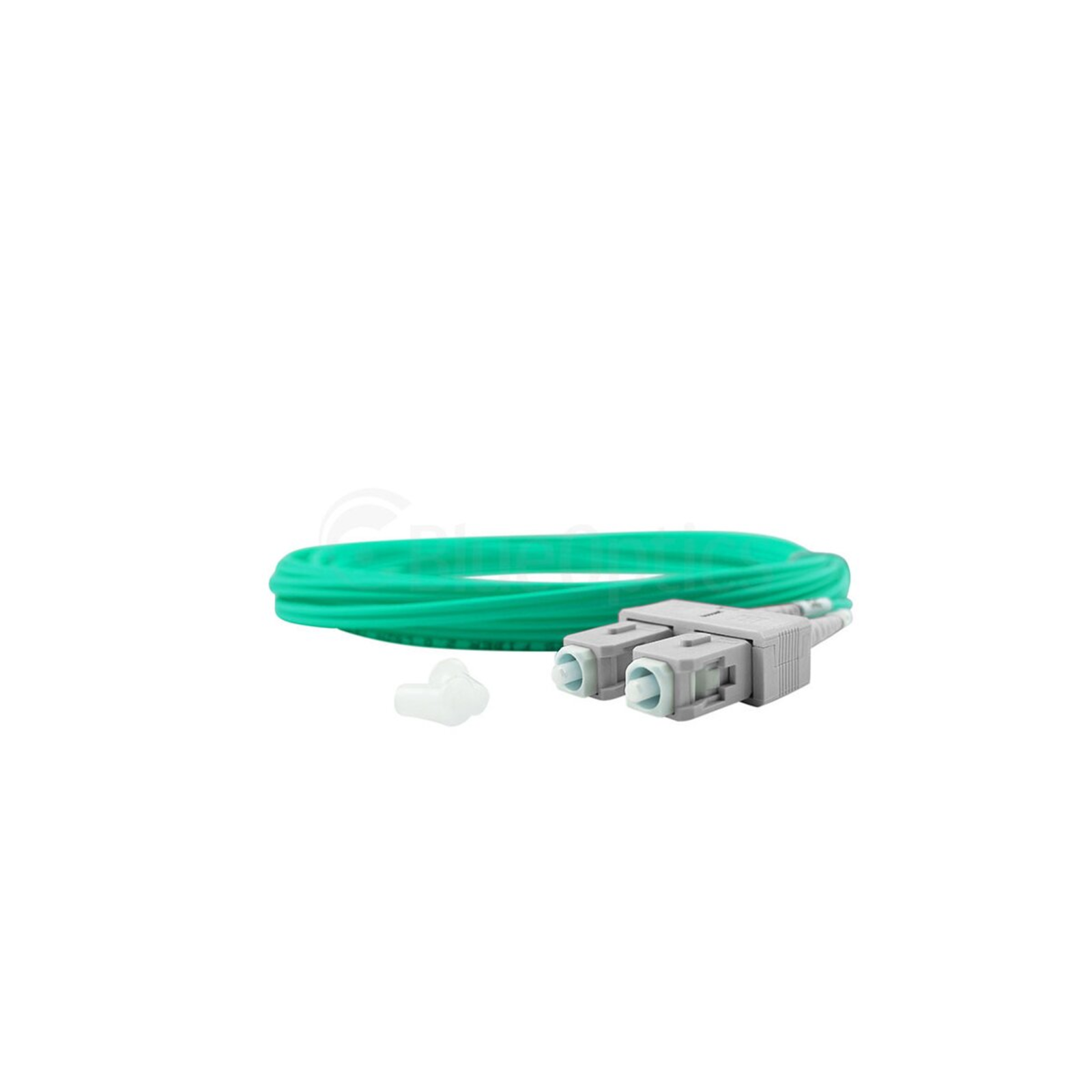 BlueOptics Duplex Fiber Optic Patch Cable SC-ST Multimode OM3 1m