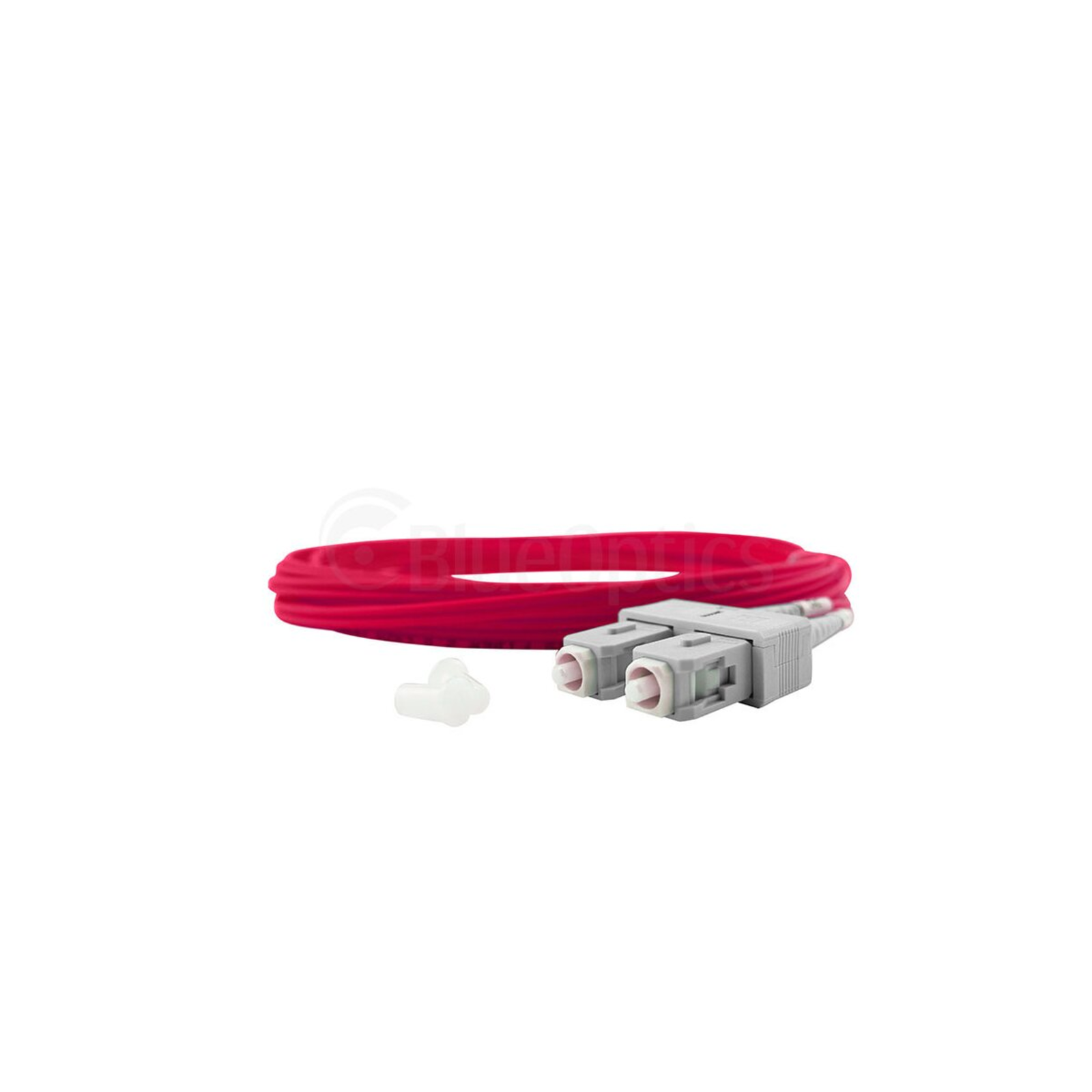 BlueOptics Duplex Fiber Optic Patch Cable SC-ST Multimode OM4 2m