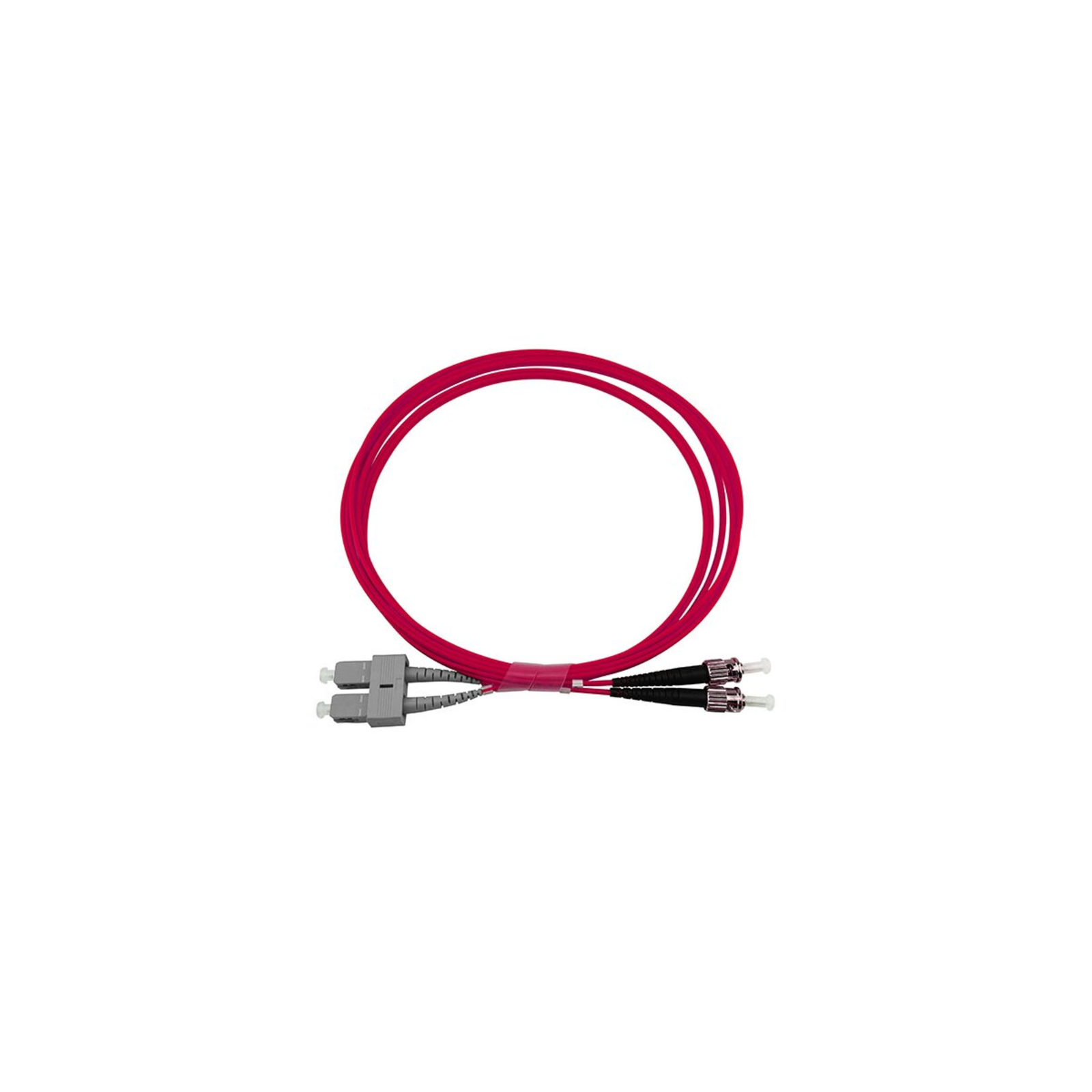 BlueOptics Duplex Fiber Optic Patch Cable SC-ST Multimode OM4 3m