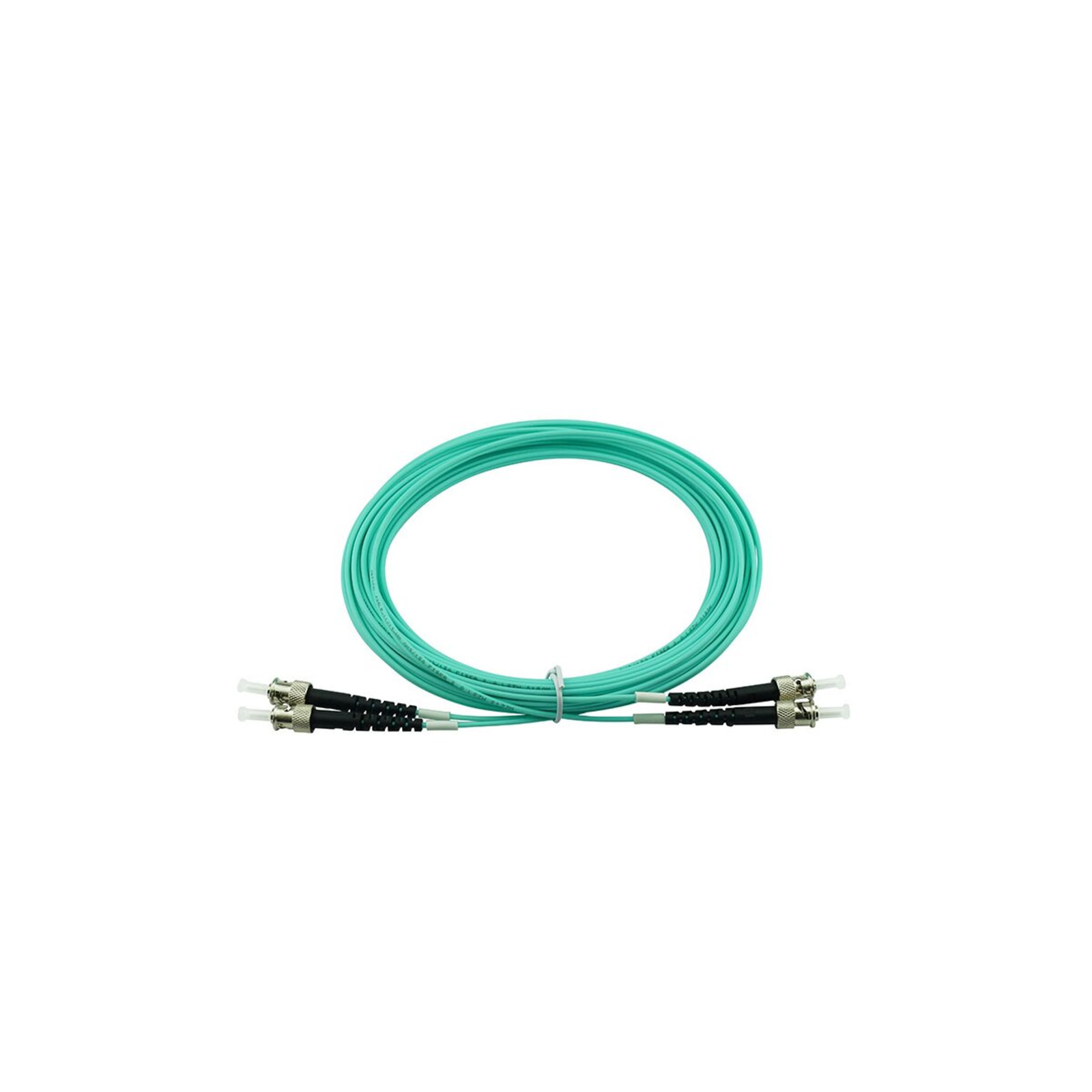 BlueOptics Duplex Fiber Optic Patch Cable ST-ST Multimode OM3 20 Meters