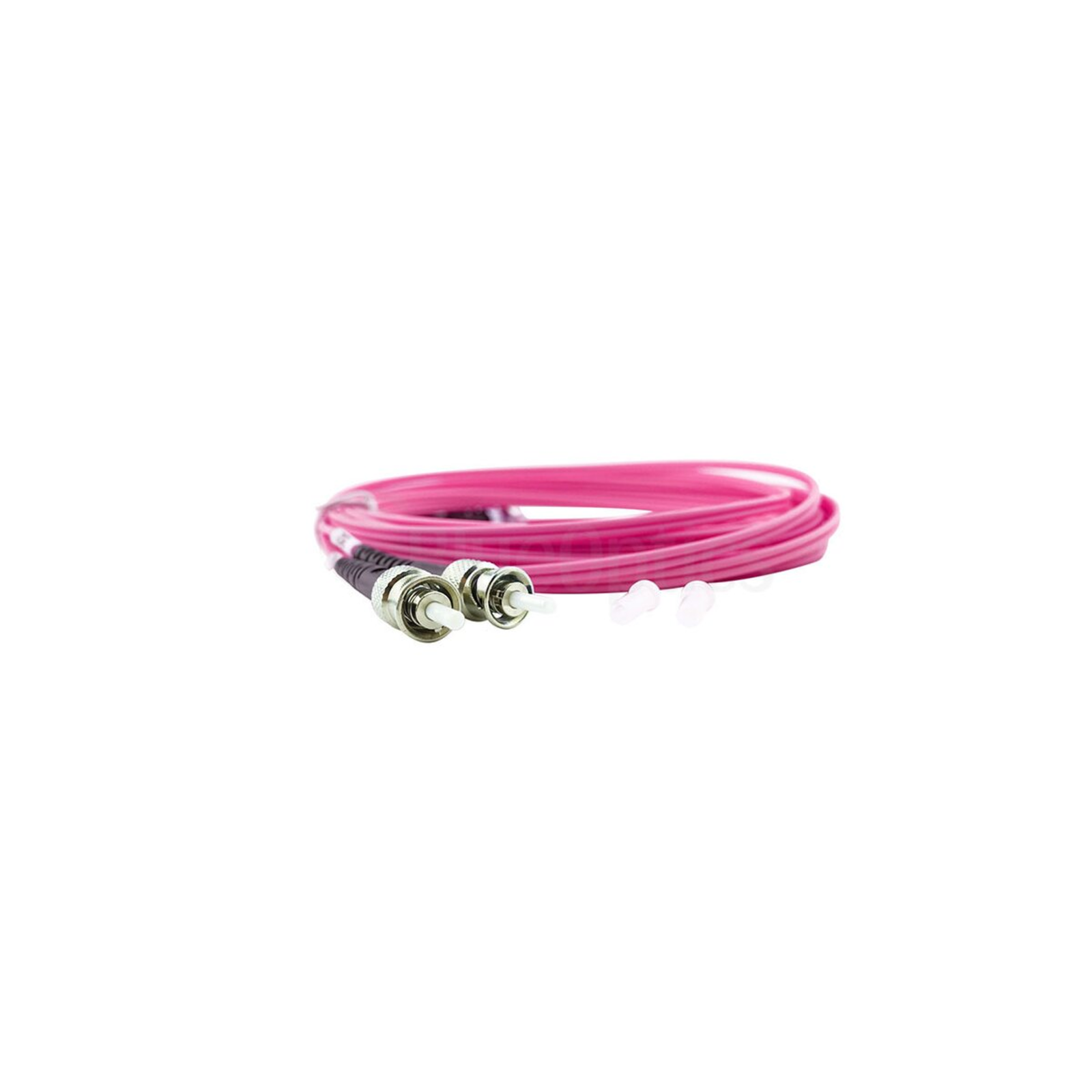 BlueOptics Duplex Fiber Optic Patch Cable ST-ST Multimode OM4 1m