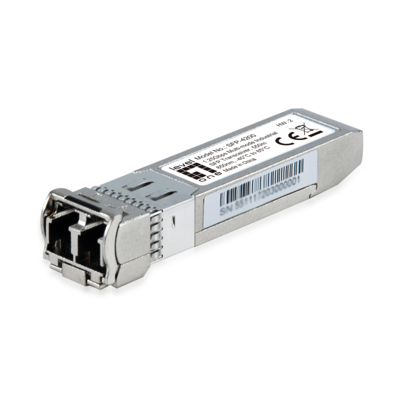 LevelOne SFP Transceiver 1.25G Multi-Mode