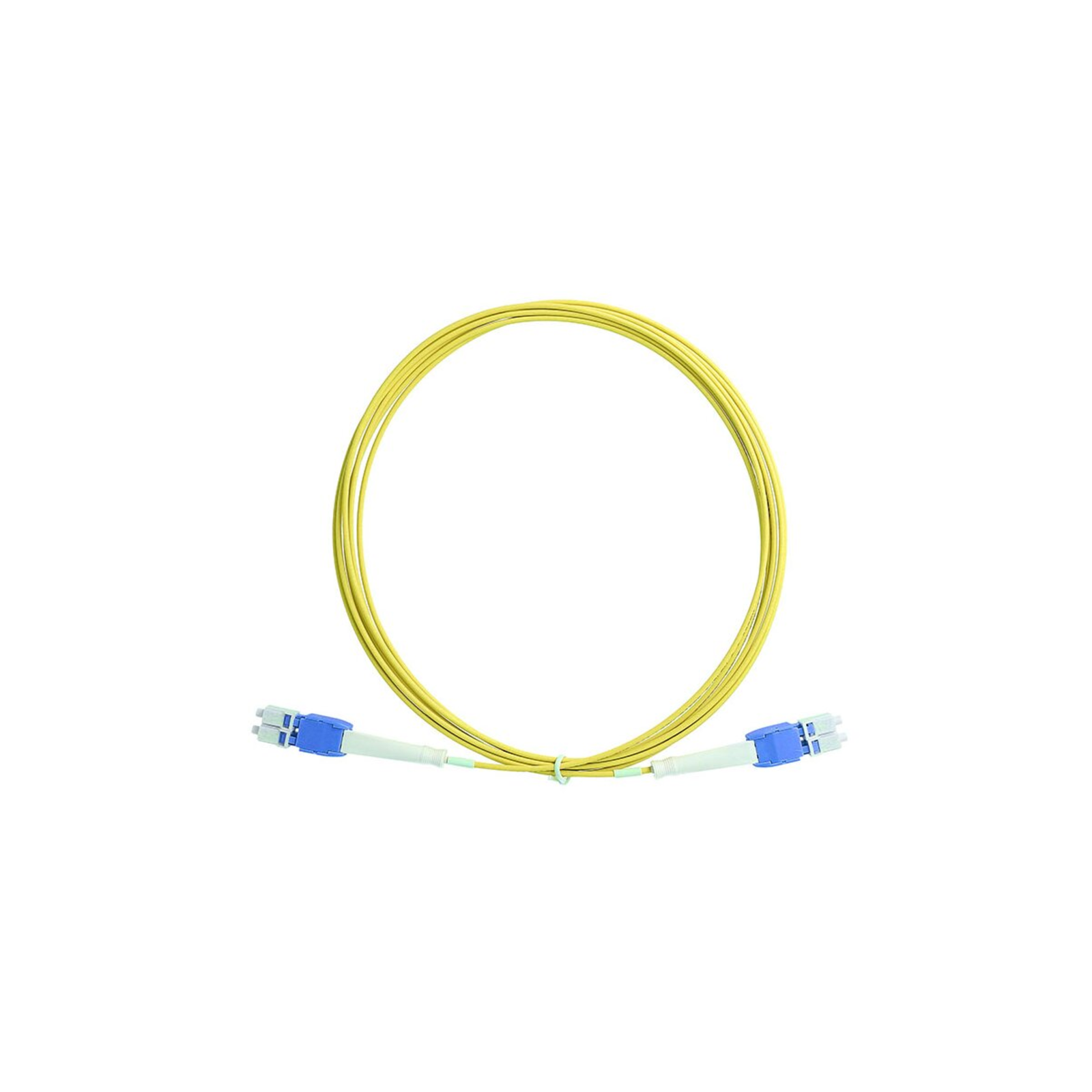 BlueOptics Duplex Fibre Optic Patch Cable LC Uniboot-LC Uniboot Singlemode 0.5 Metres