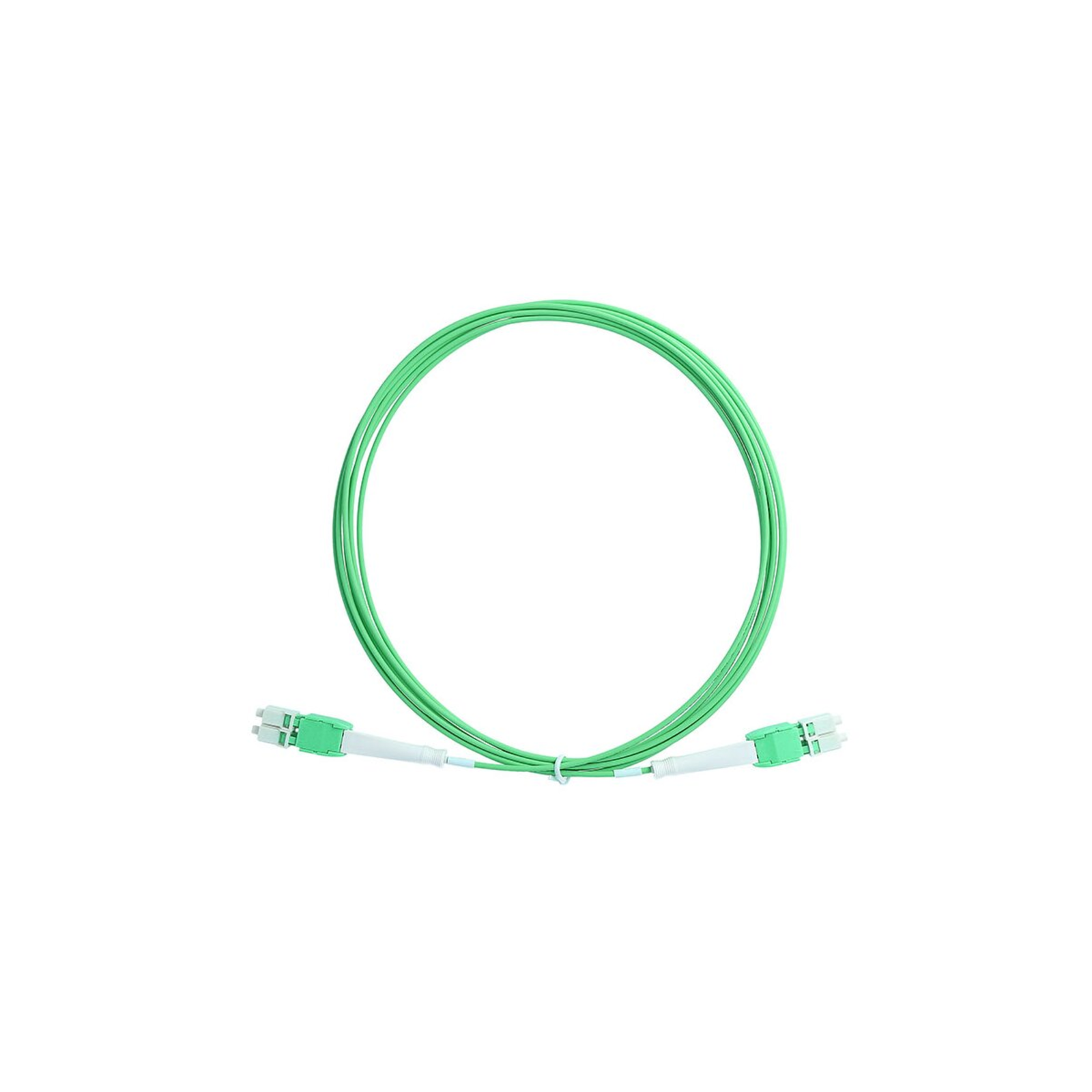 BlueOptics Duplex Fibre Optic Patch Cable LC Uniboot-LC Uniboot Multimode OM5 1 Metre
