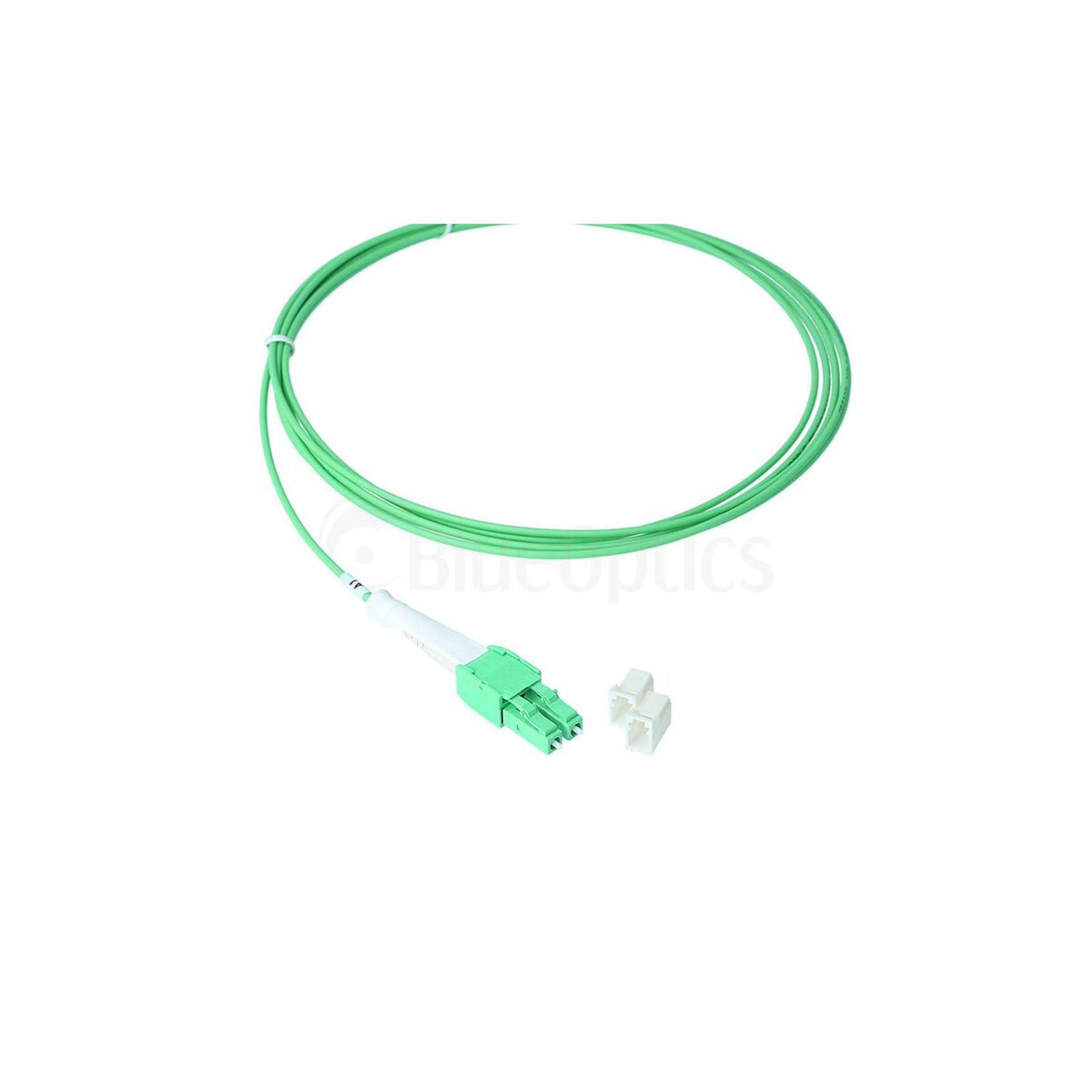 BlueOptics Duplex Fiber Optic Patch Cable LC Uniboot-LC Uniboot Multimode OM5 3 Meters