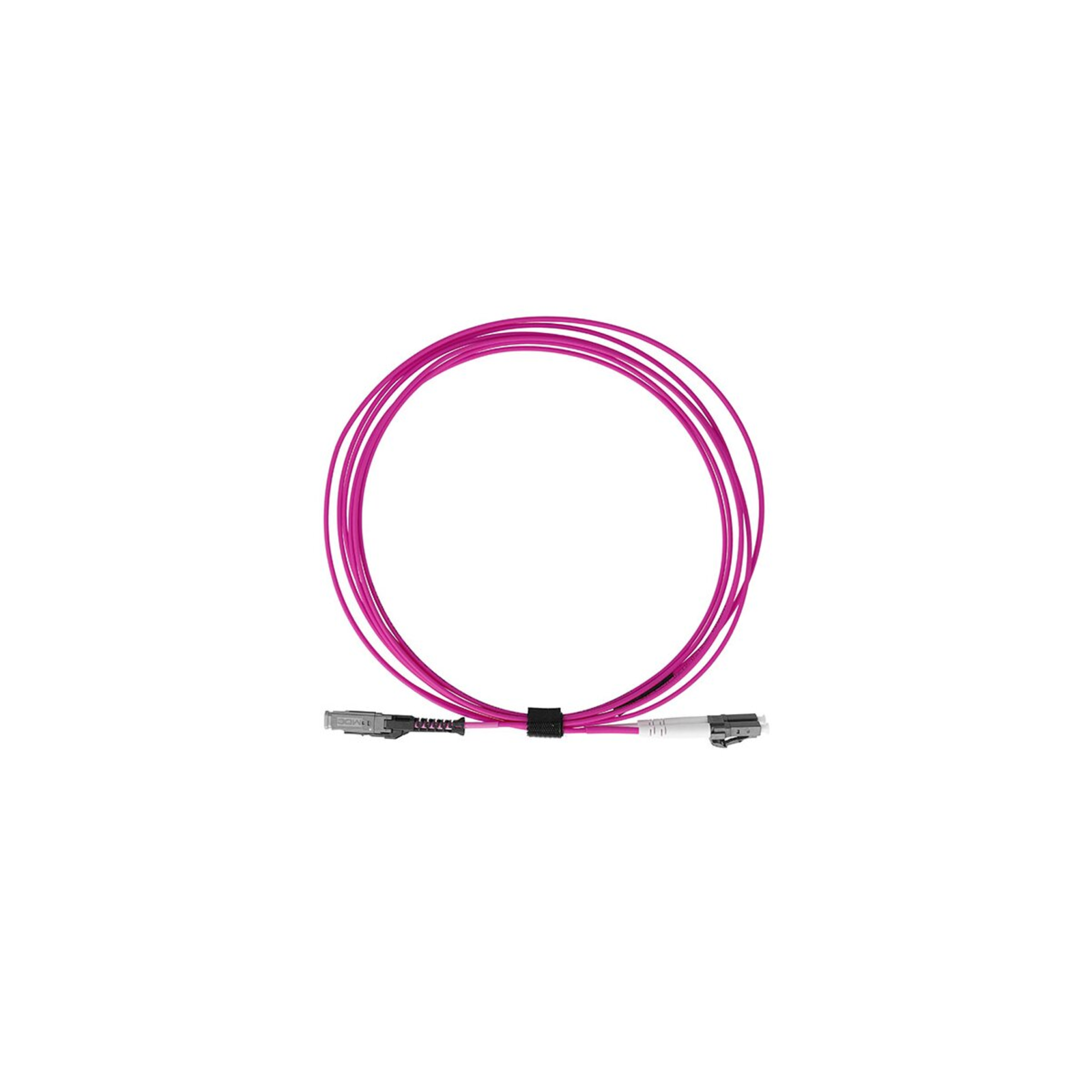 BlueOptics Duplex Fiber Optic Patch Cable MDC-LC Multimode OM4 3m