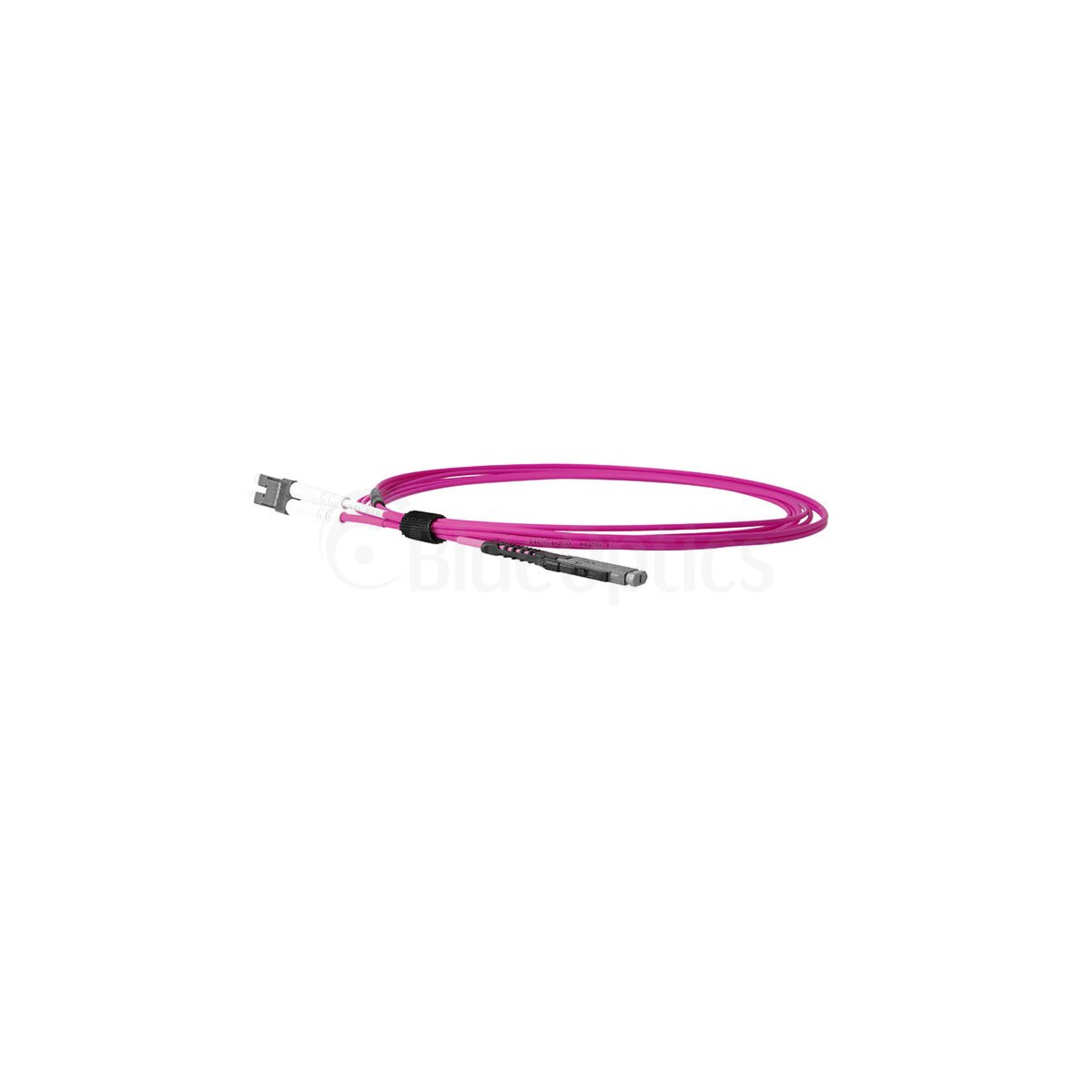 BlueOptics Duplex Fiber Optic Patch Cable MDC-LC Multimode OM4 7.5m
