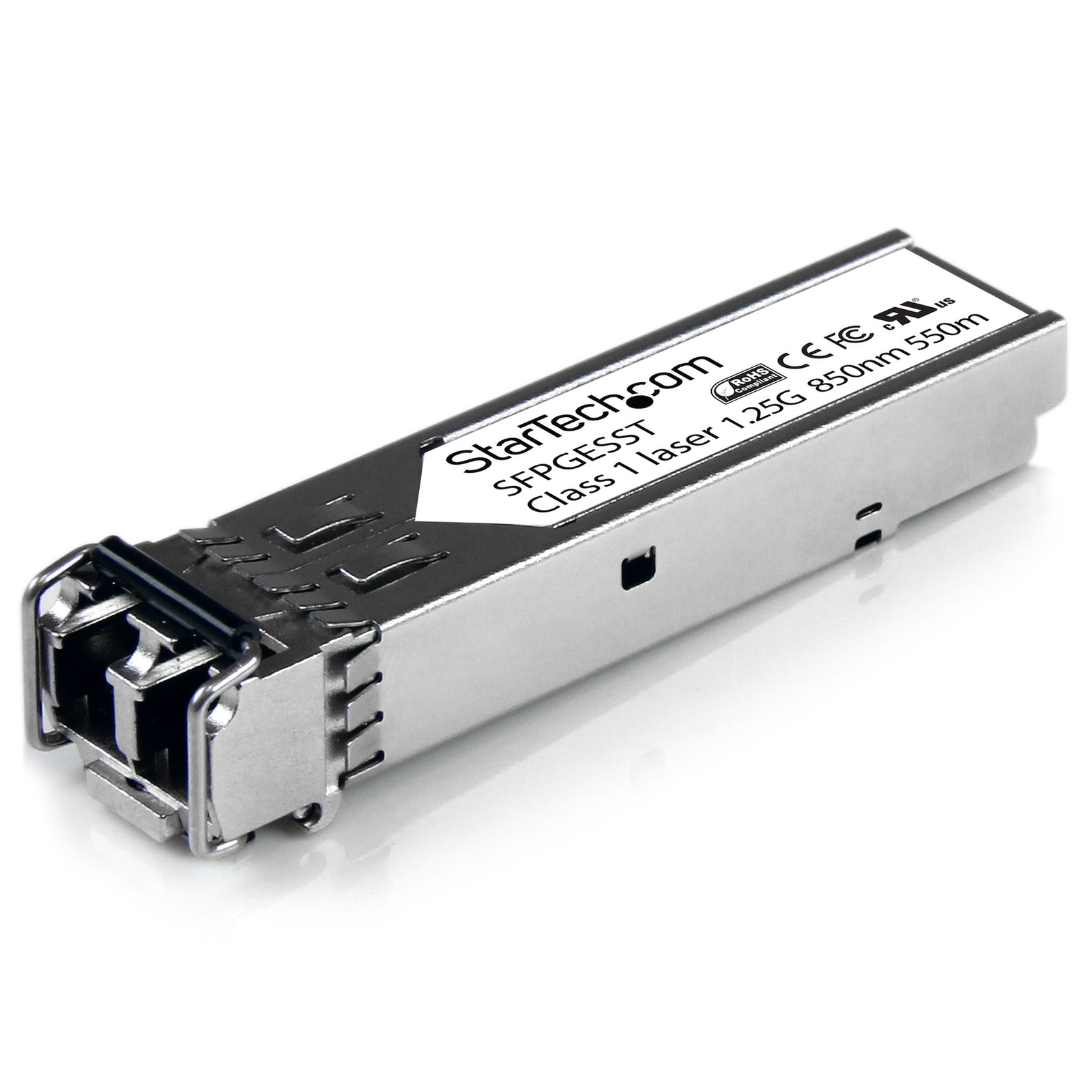 StarTech.com Cisco SFP-GE-S Compatible SFP Fibre Optic Module 1000BASE-SX Fibre Optic 1250 Mbits