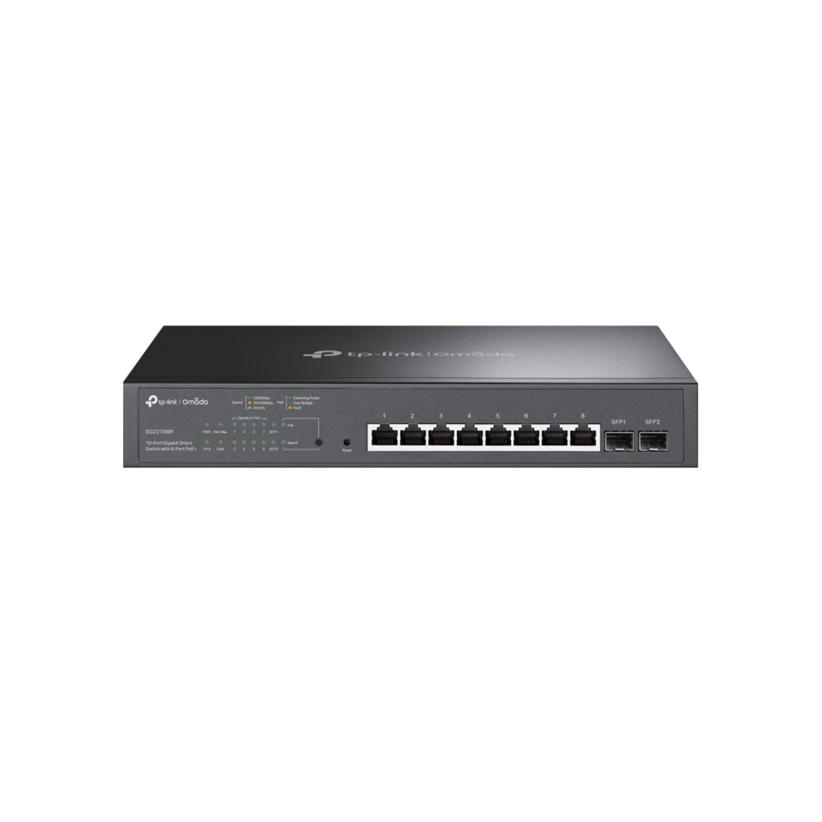 TP-Link SG2210MP JetStream Smart Switch 8x Gigabit Ethernet PoE+