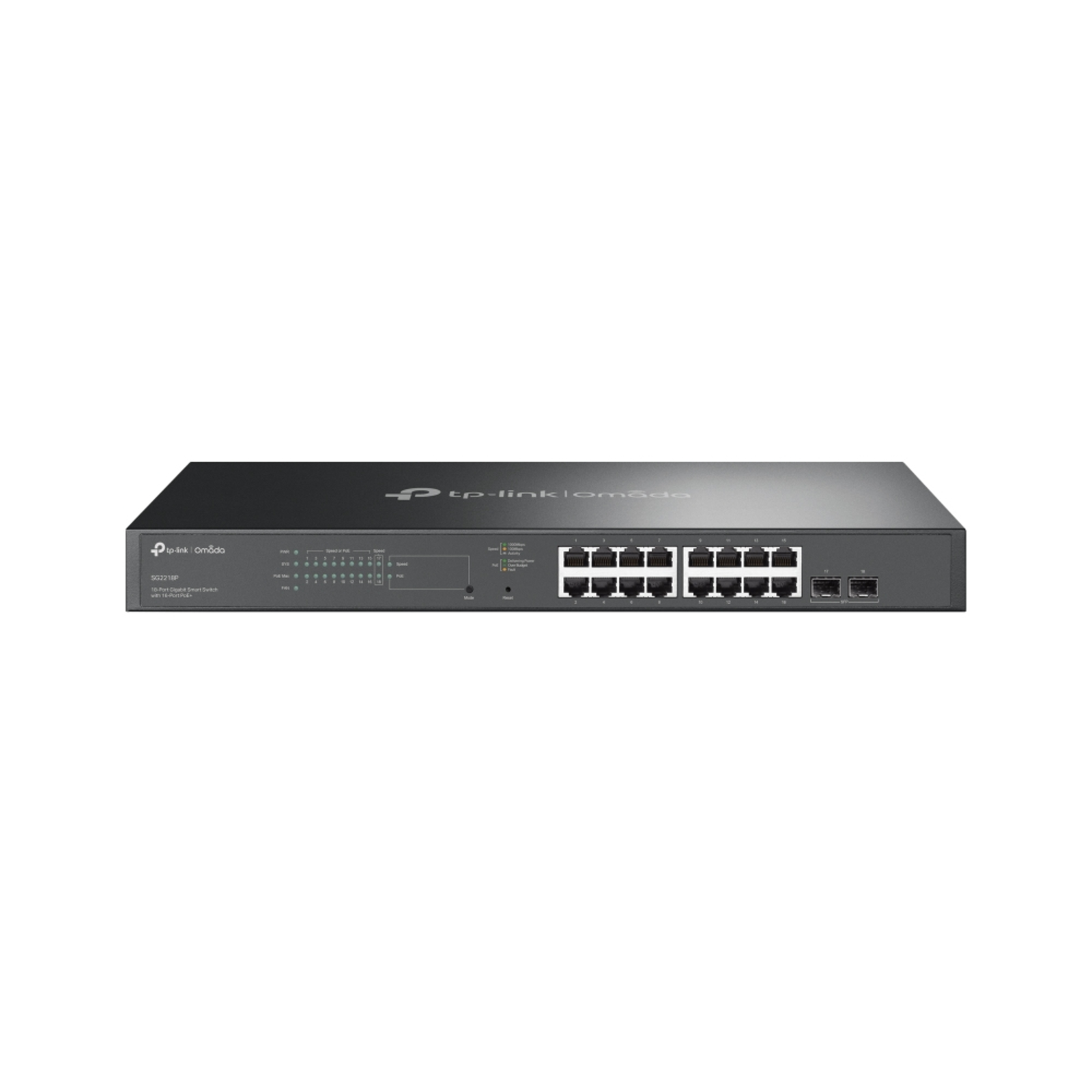 TP-Link Switch 16+2P Omada SG2218P M RM POE+