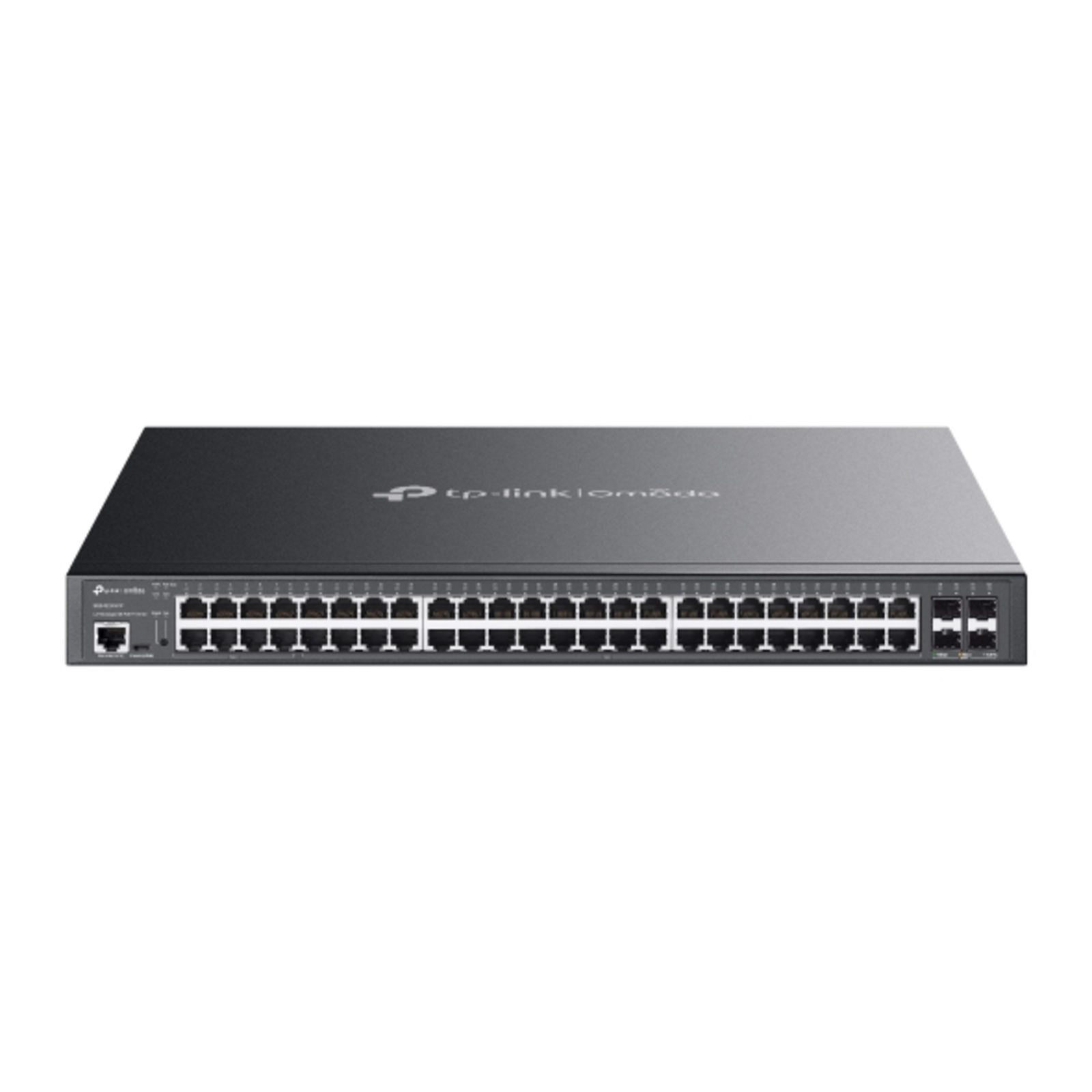 TP-LINK Switch SG3452XMPP 48xGBit/4x 10 GE SFP+ 8x PoE++ 750W Managed Omada L2+ Rack Mountable