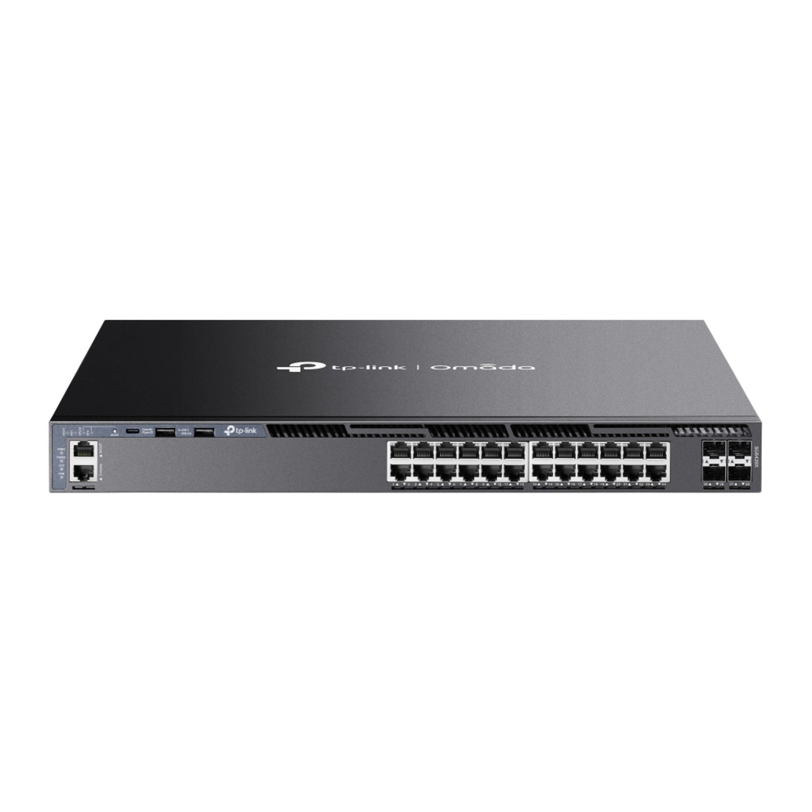 TP-Link Omada SG6428X Network Switch Managed L3 Gigabit Ethernet (101001000) 1U Black (SG6428X)