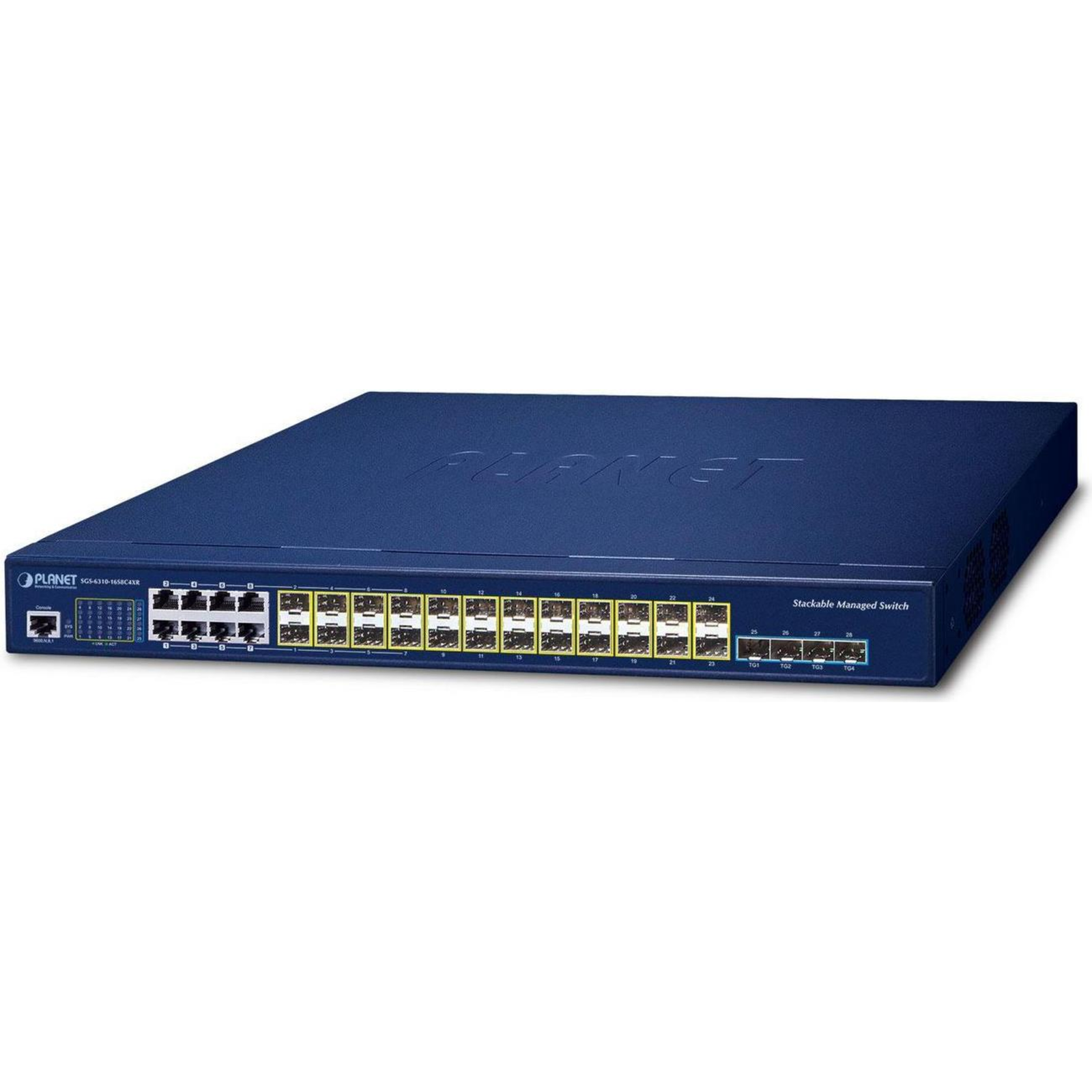 Planet Layer 3 16-port 100/1000X SFP Managed L3 10G Ethernet (100/1000/10000) Full