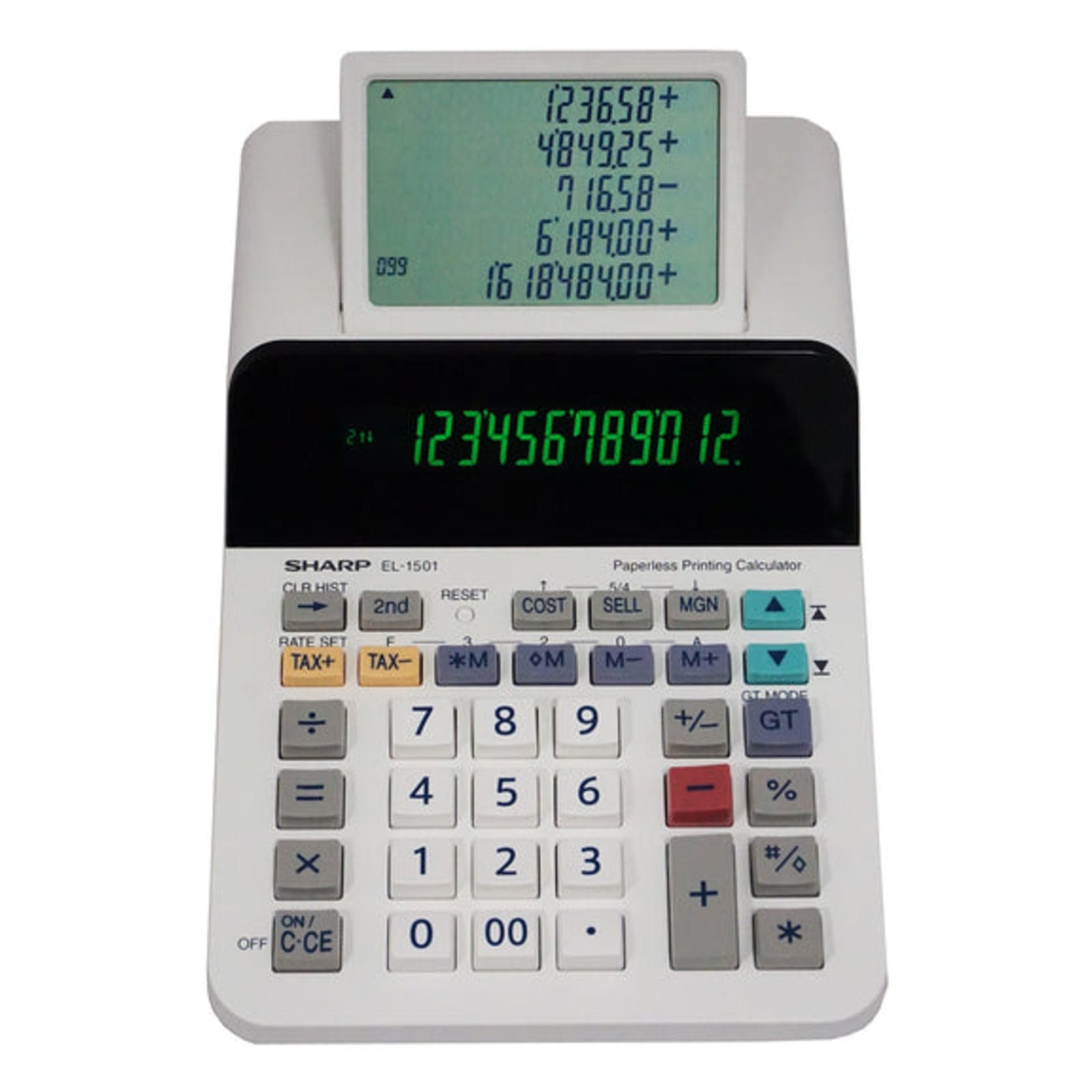 Sharp EL-1501 Desktop Calculator White
