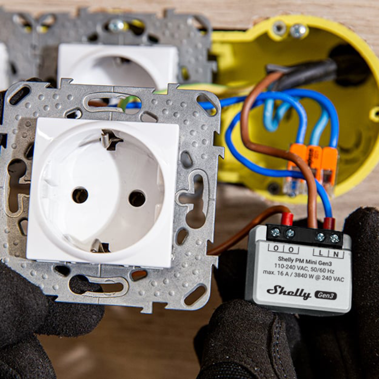Slighty Slighty PM Mini Gen3 Switching And Measuring Actuator Wi-Fi Bluetooth