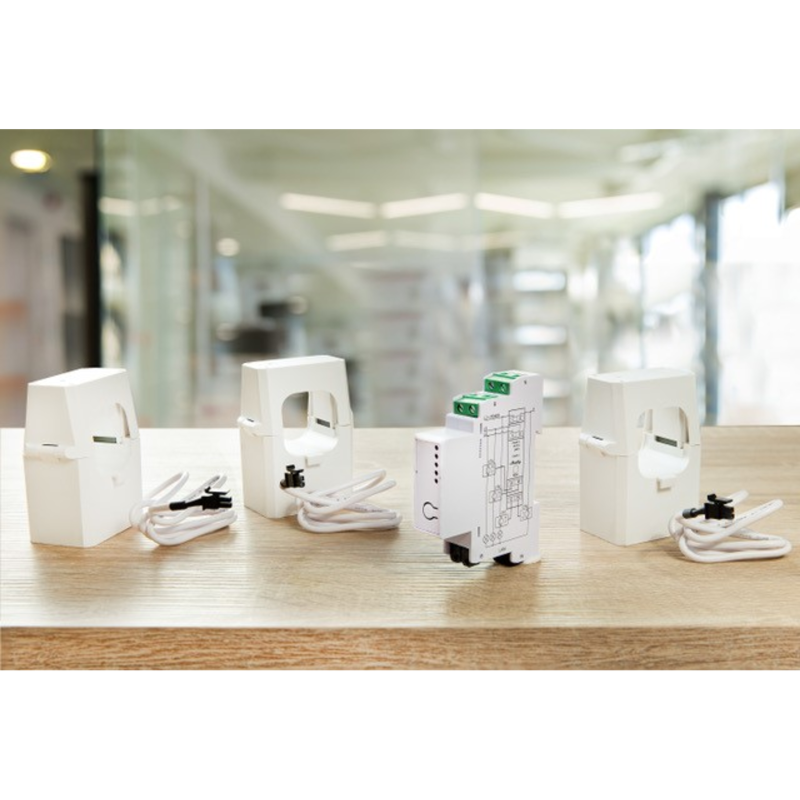 Slighty Pro Pro 3EM 400A Current Meter Inkl 3x 400A Terminals DIN WLAN LAN BT