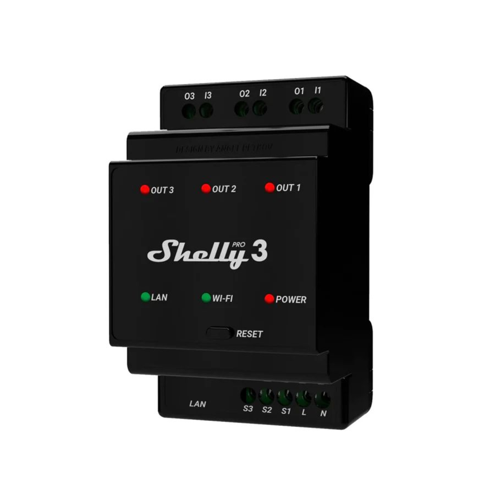 Slighty Pro 3 LAN And WiFi DIN Rail Switch