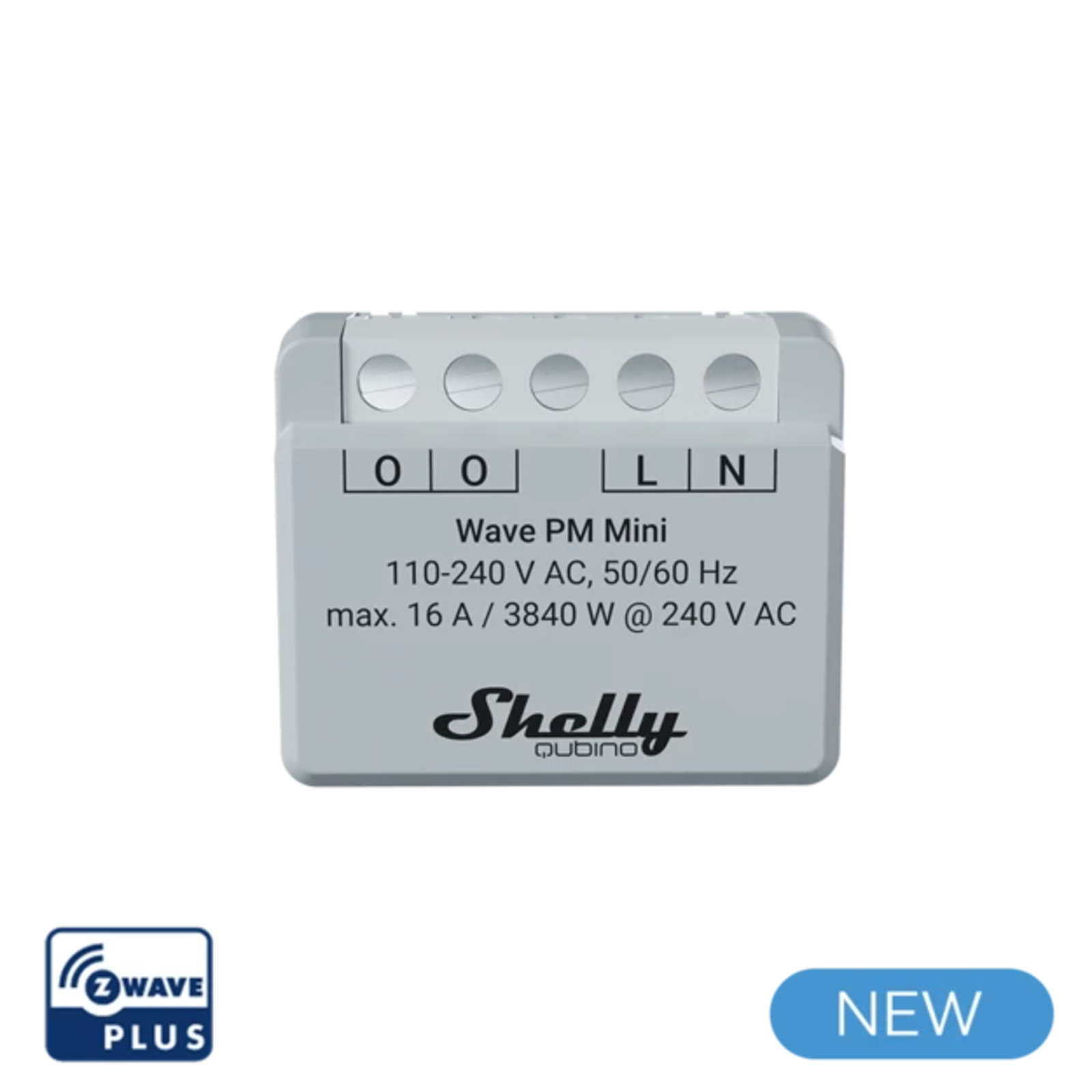 Slighty Flush-mounted InchWave PM Mini Inch Relay Max. A 1 Channel Z-Wave