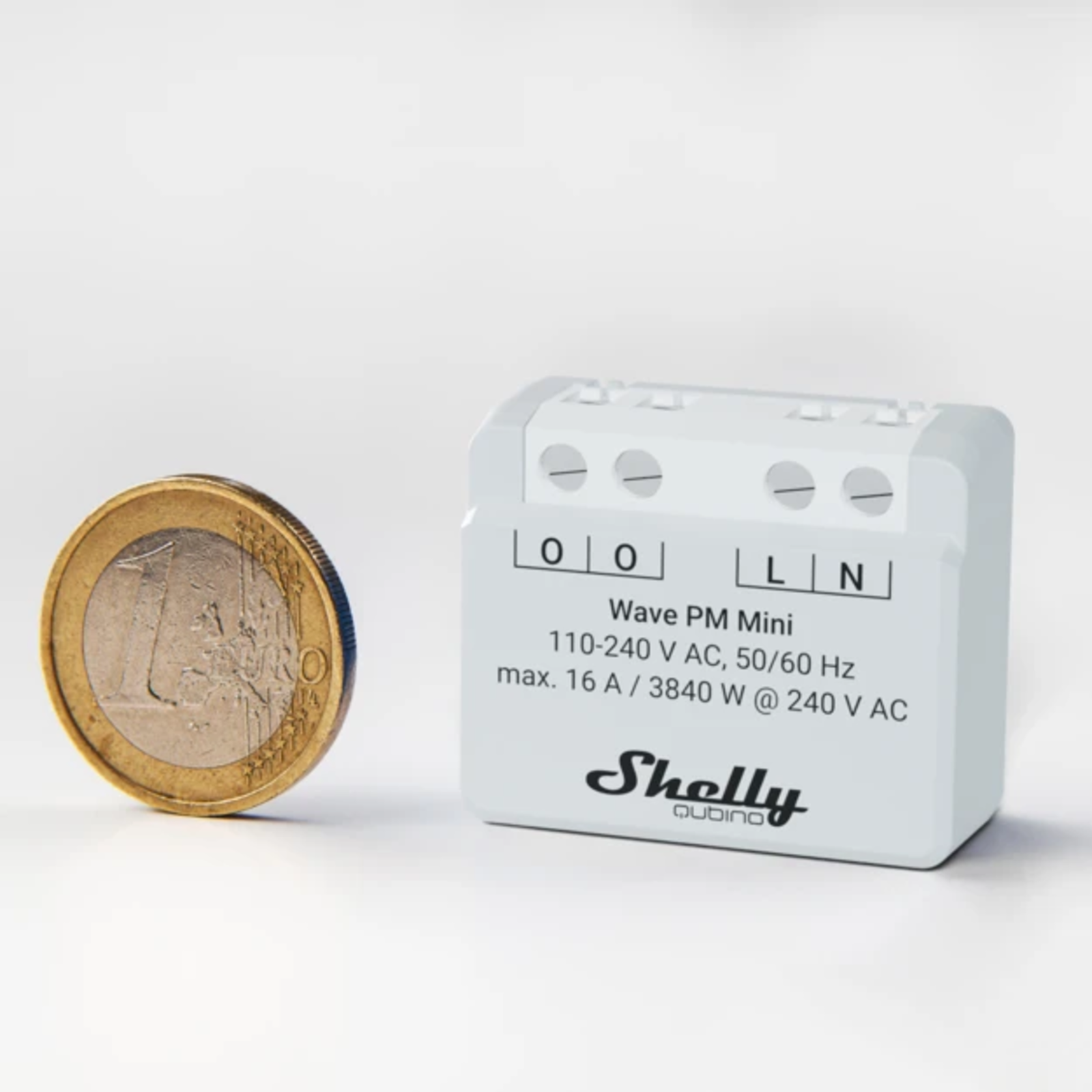 Slighty Flush-mounted InchWave PM Mini Inch Relay Max. A 1 Channel Z-Wave