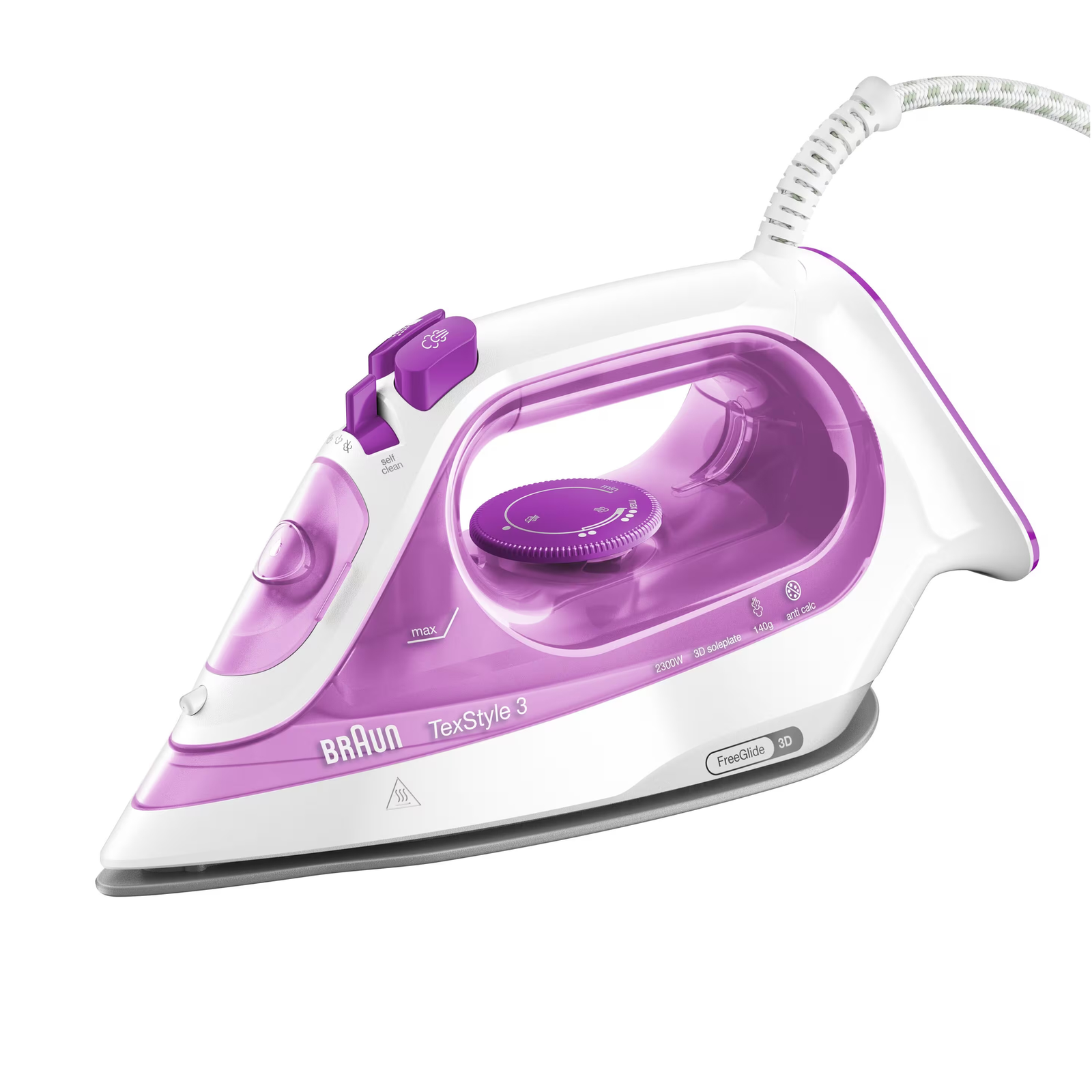 brown TexStyle 3 SI 3030PU White Purple Iron