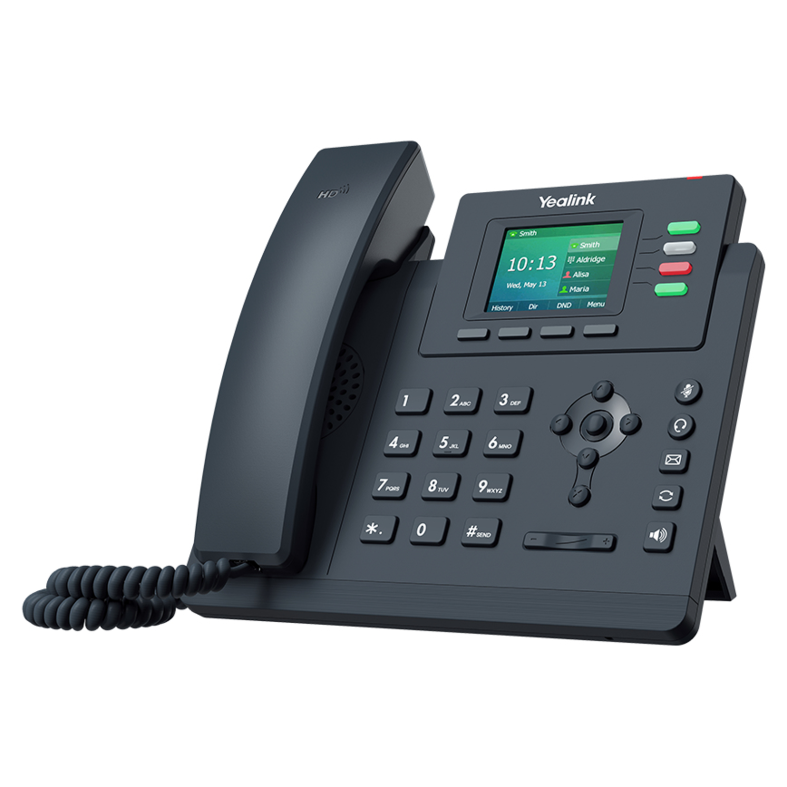 Yealink SIP-T33G IP Telephone Grey Corded Handset 4 Lines 1000 Entries Keys