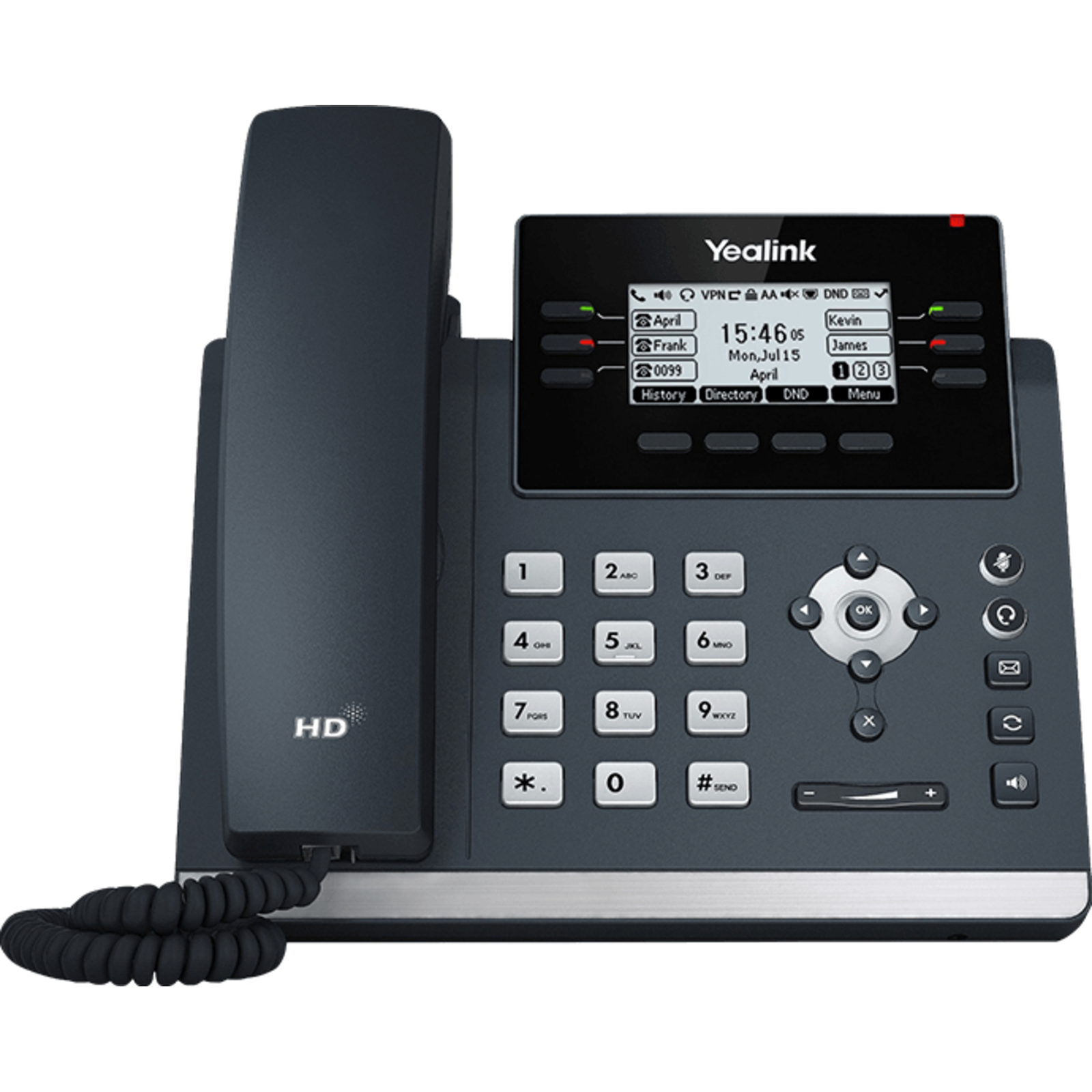 Yealink T42U VoIP Phone 12 Line Dutch International Firmware