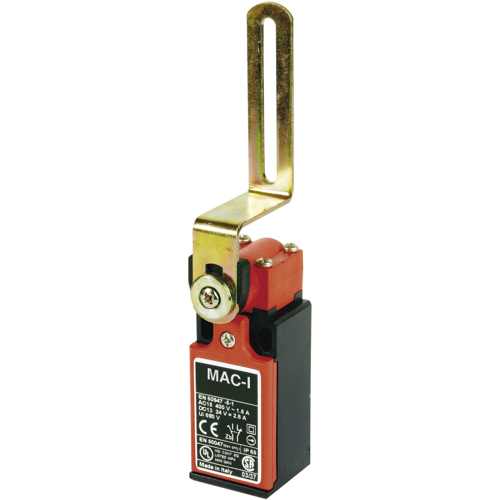 Panasonic SL5Z61X11 SL5Z61X11 Door Switch 400 V/AC 10 A Roller Lever Momentary Action IP65 1