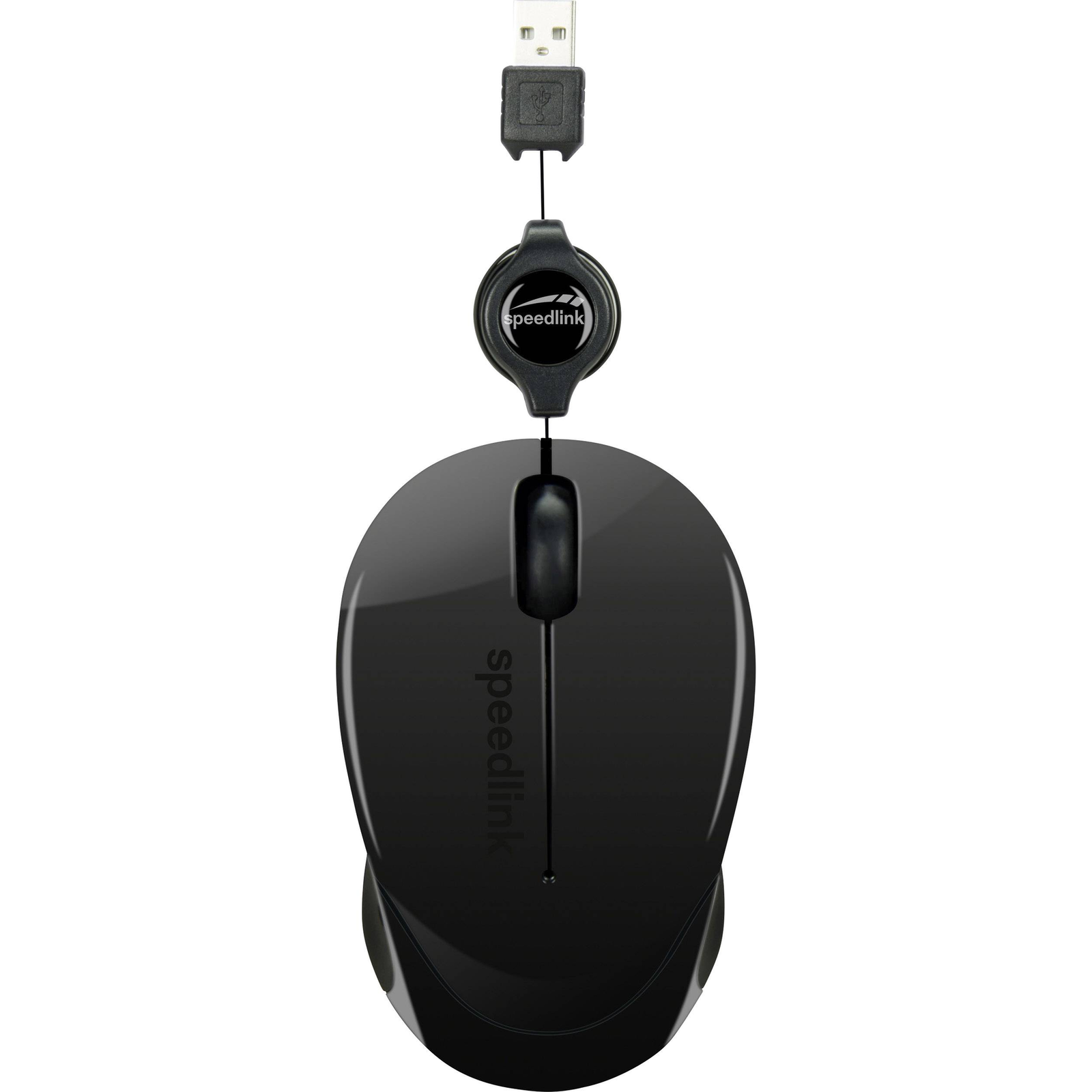 Speedlink BEENIE Mobile USB Mouse Adjustable Cable Length 3 Noiseless Buttons 1,200 Dpi Resolution